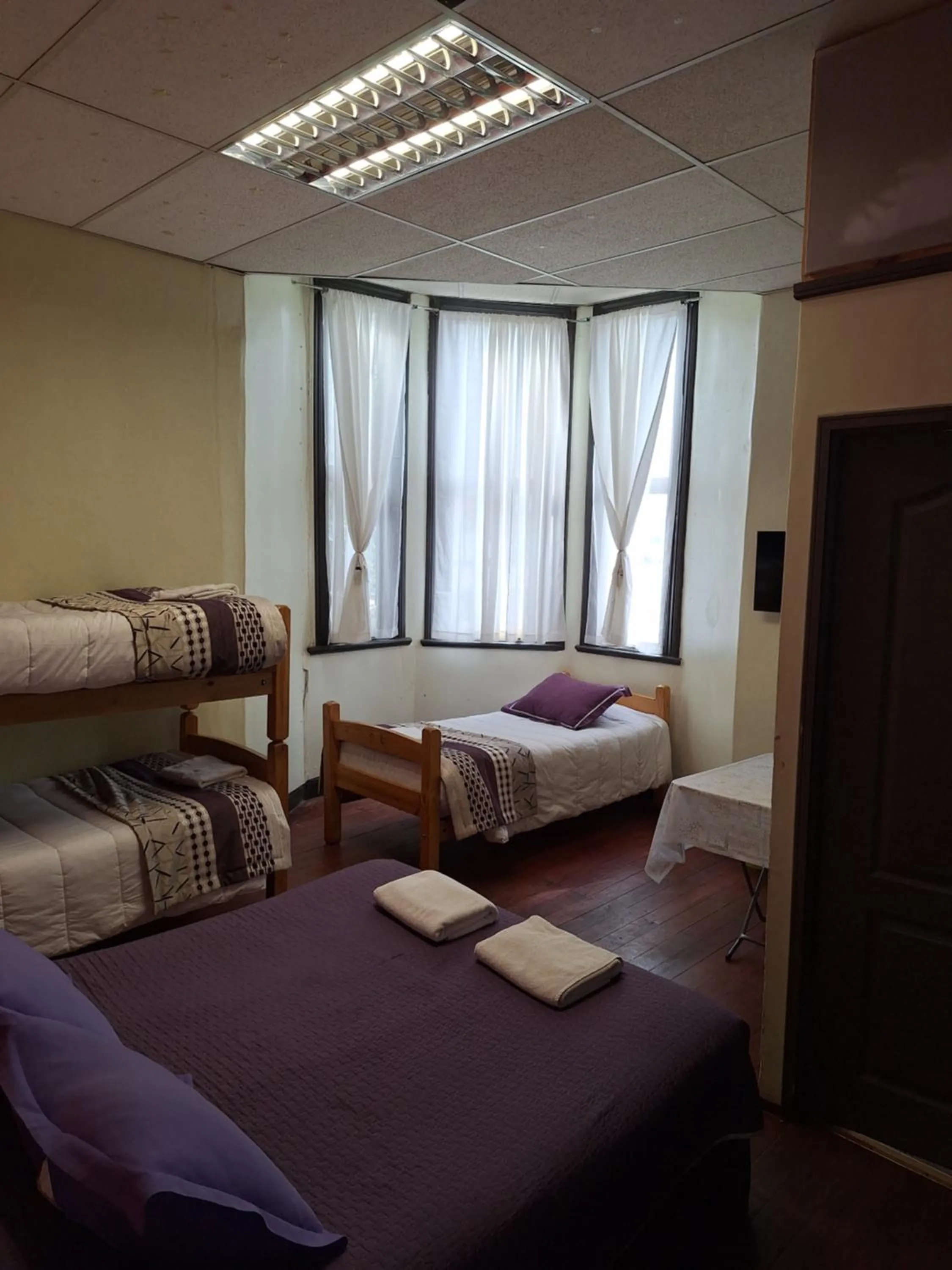 Bed in Hostal Residencia Blest Gana