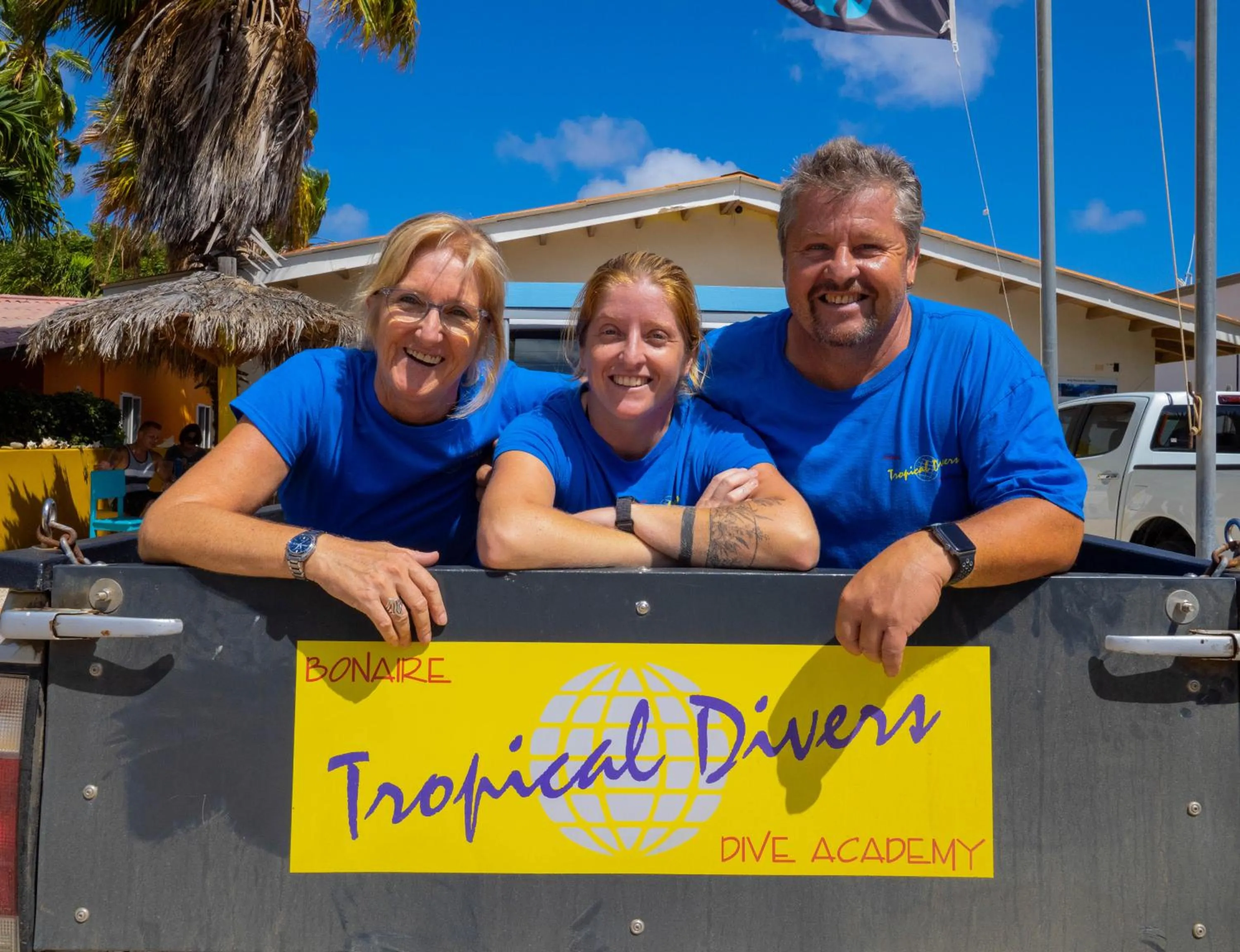 Staff in Tropical Divers Resort