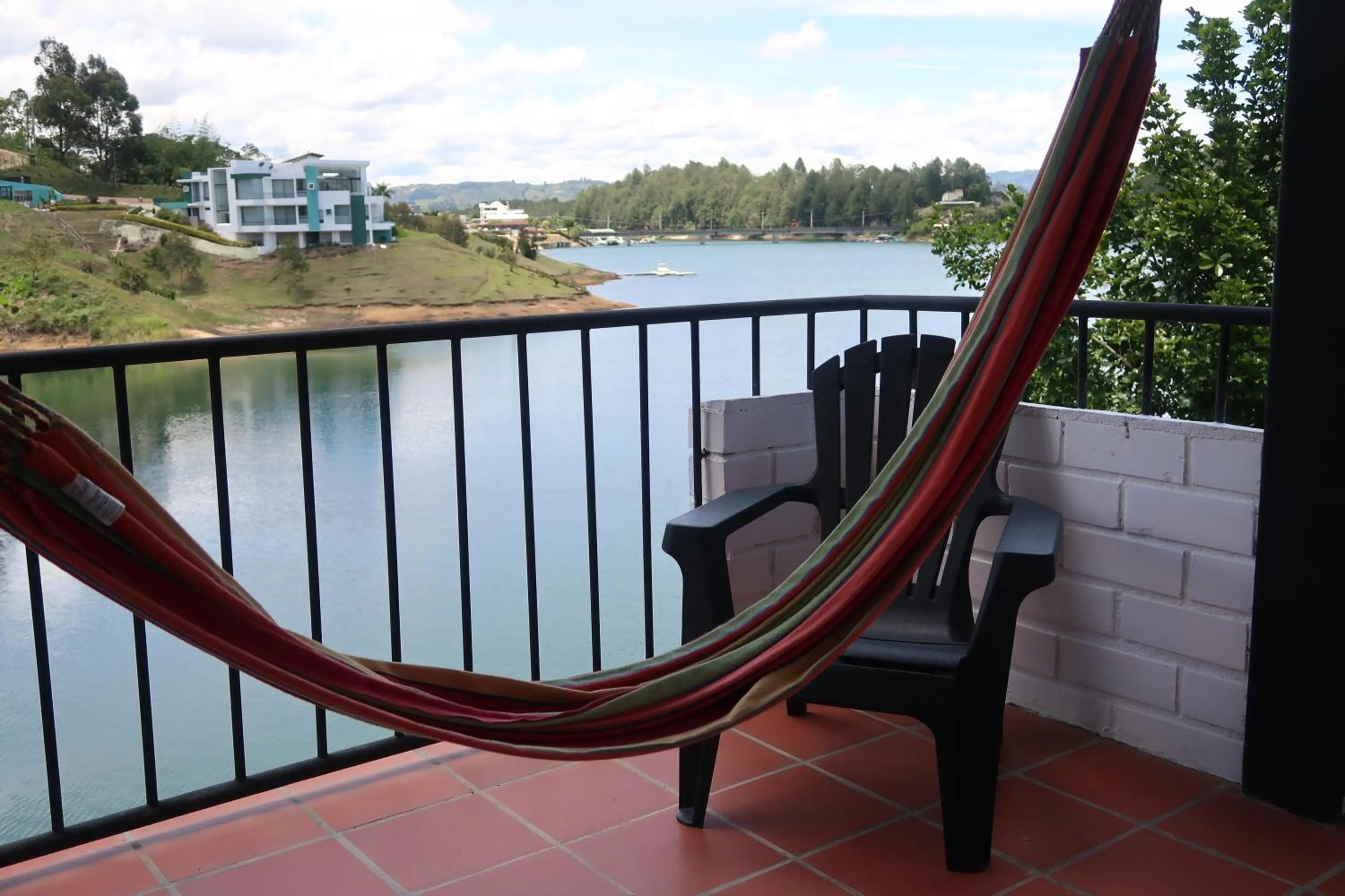 Balcony/Terrace in Ecolodge Bahia del Peñón