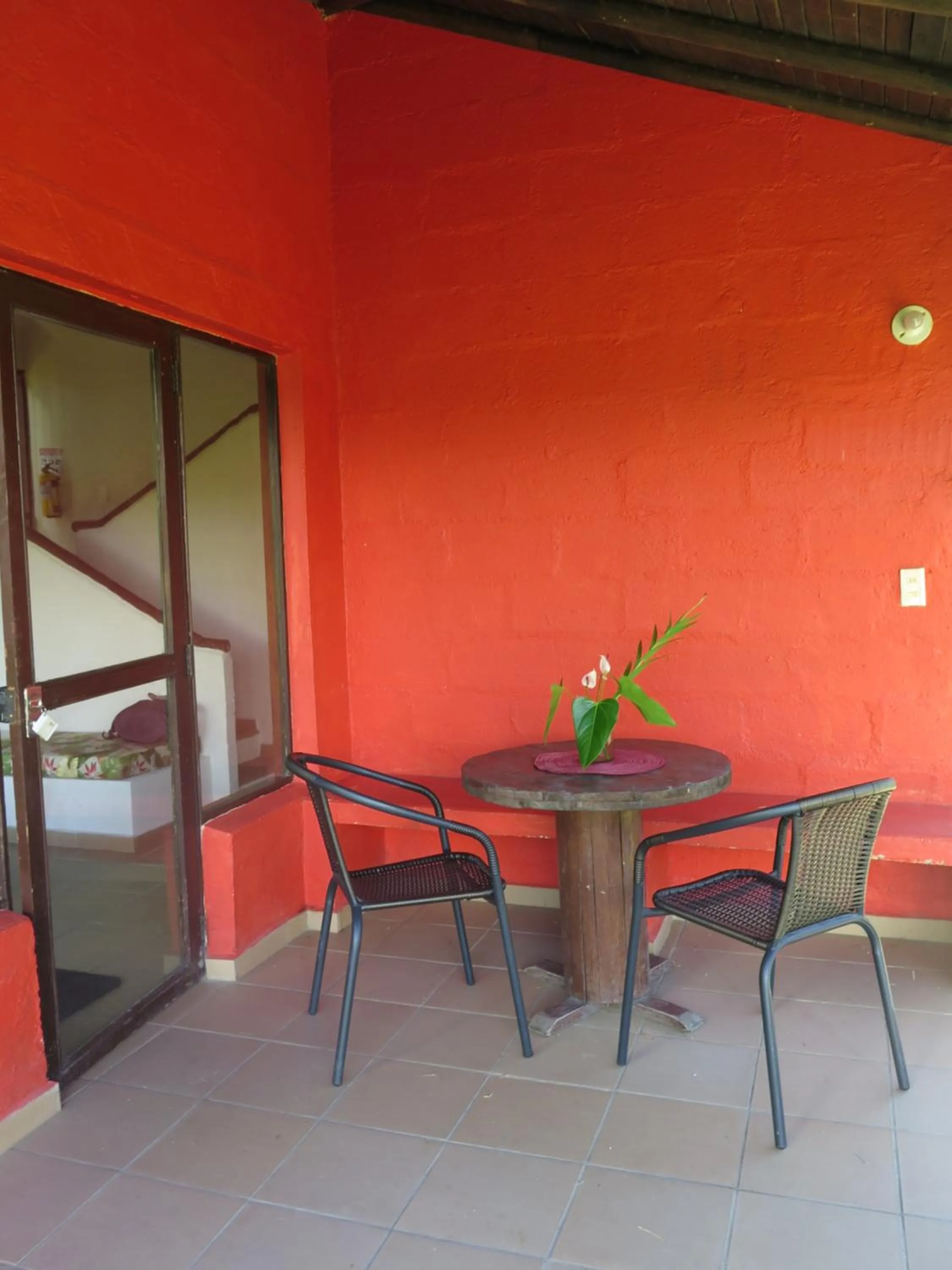 Balcony/Terrace in Ecolodge Bahia del Peñón