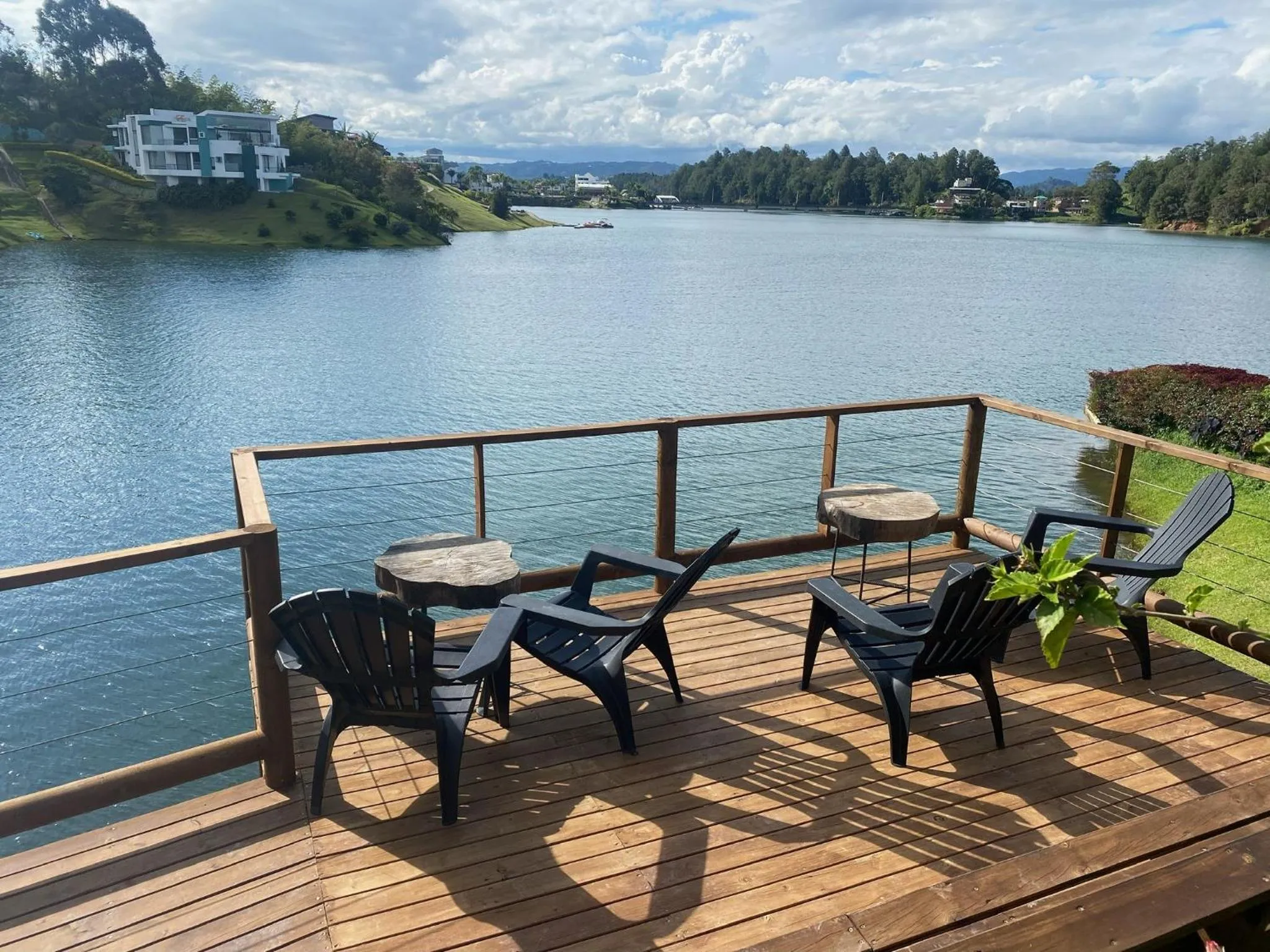 Lake view in Ecolodge Bahia del Peñón