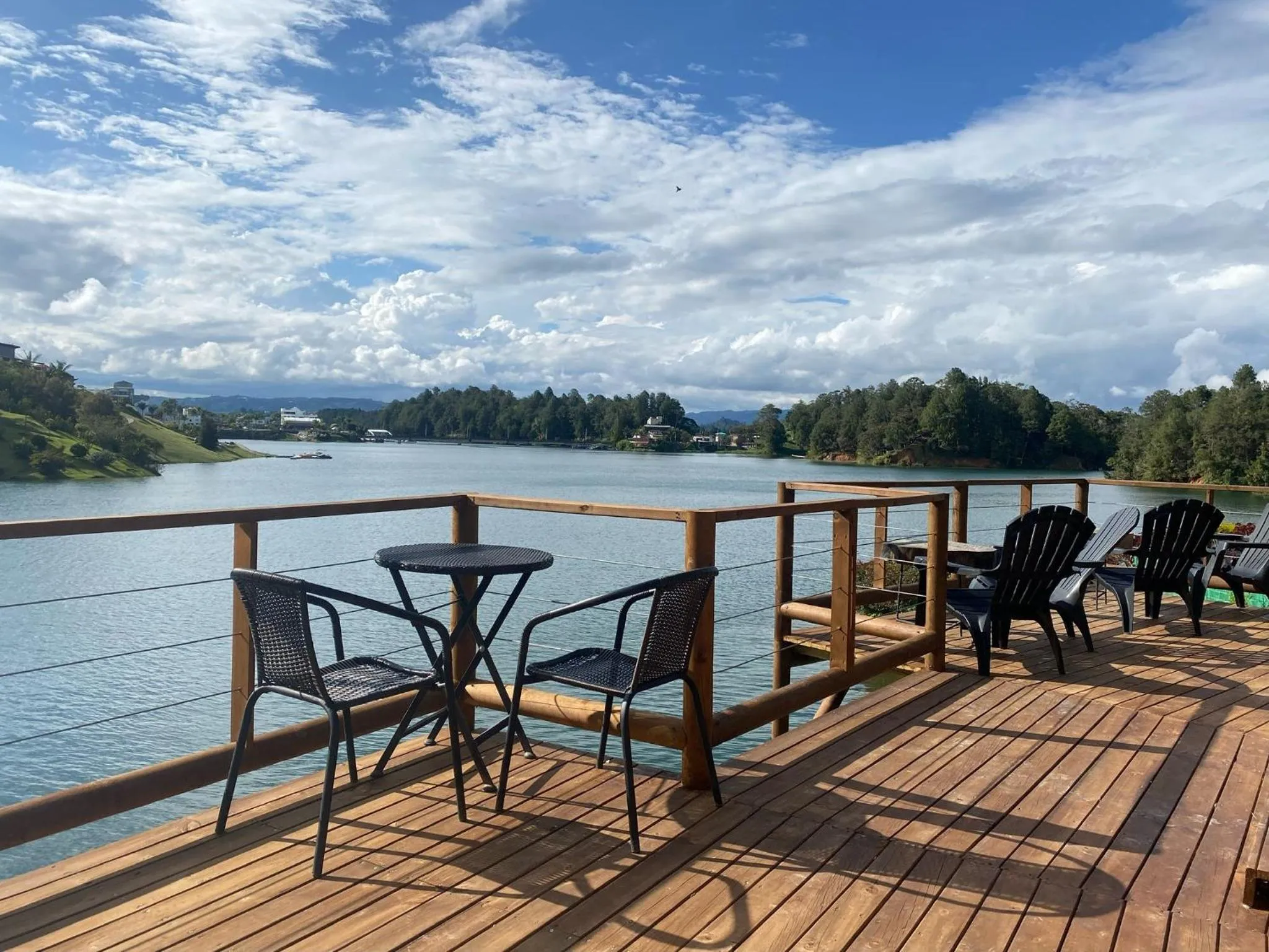 Lake view in Ecolodge Bahia del Peñón