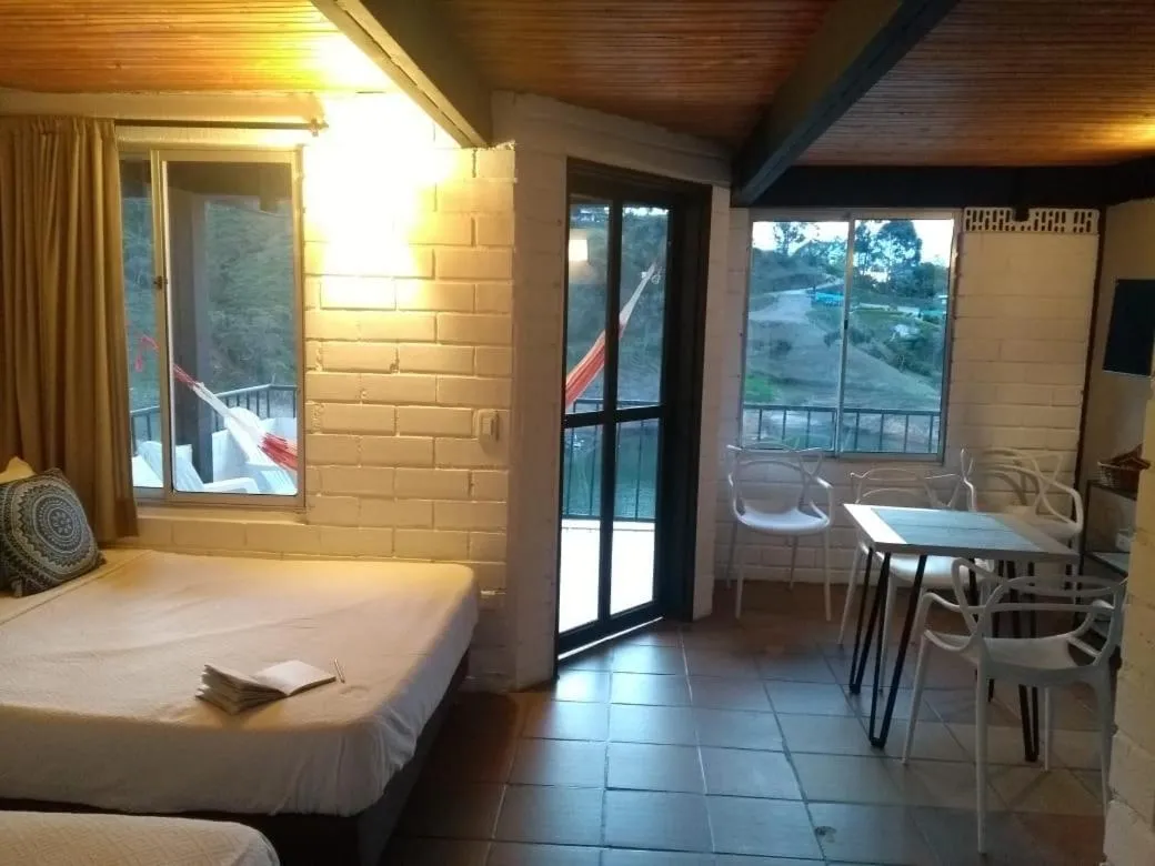 Bedroom, Bed in Ecolodge Bahia del Peñón