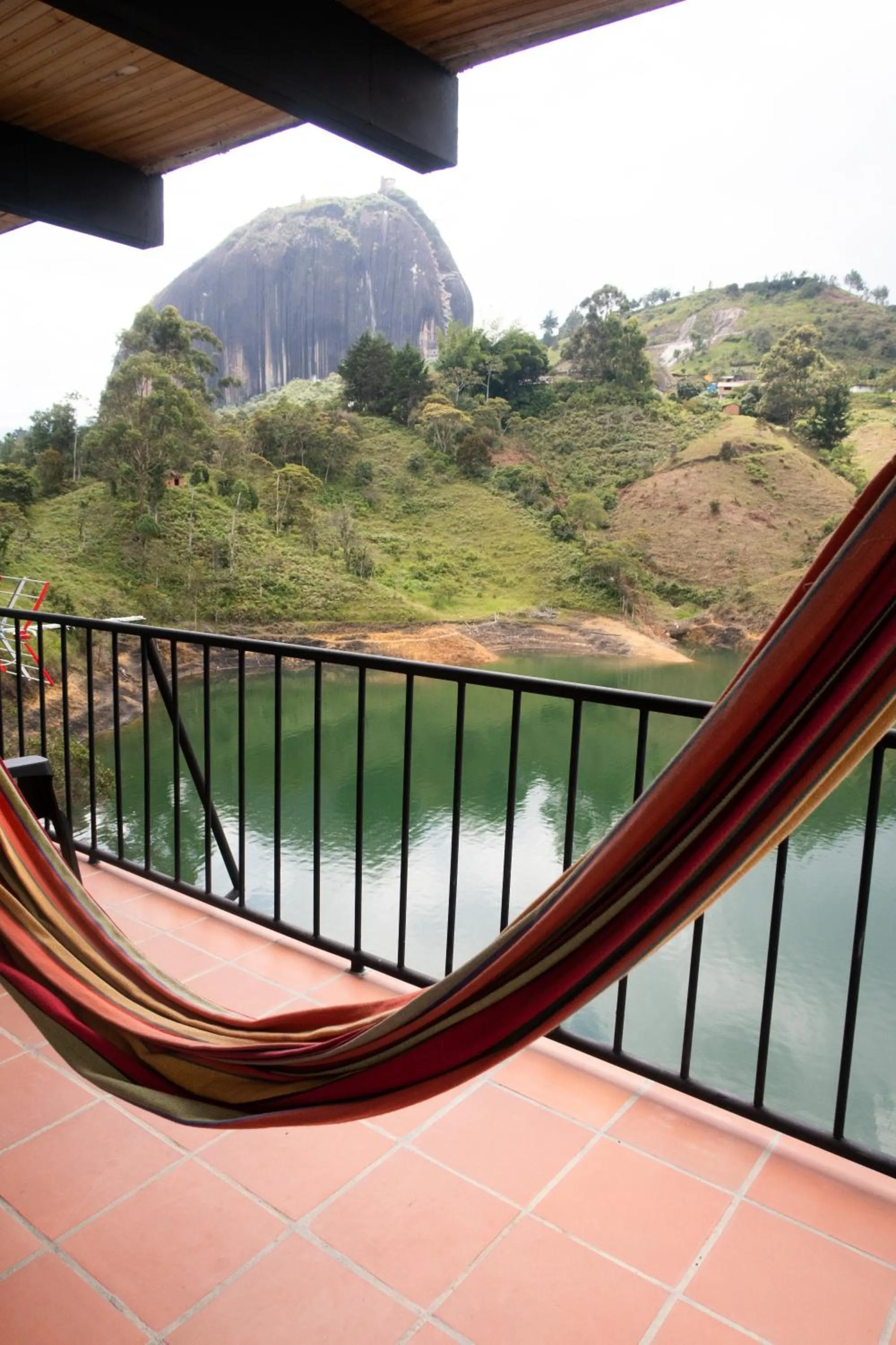Balcony/Terrace in Ecolodge Bahia del Peñón