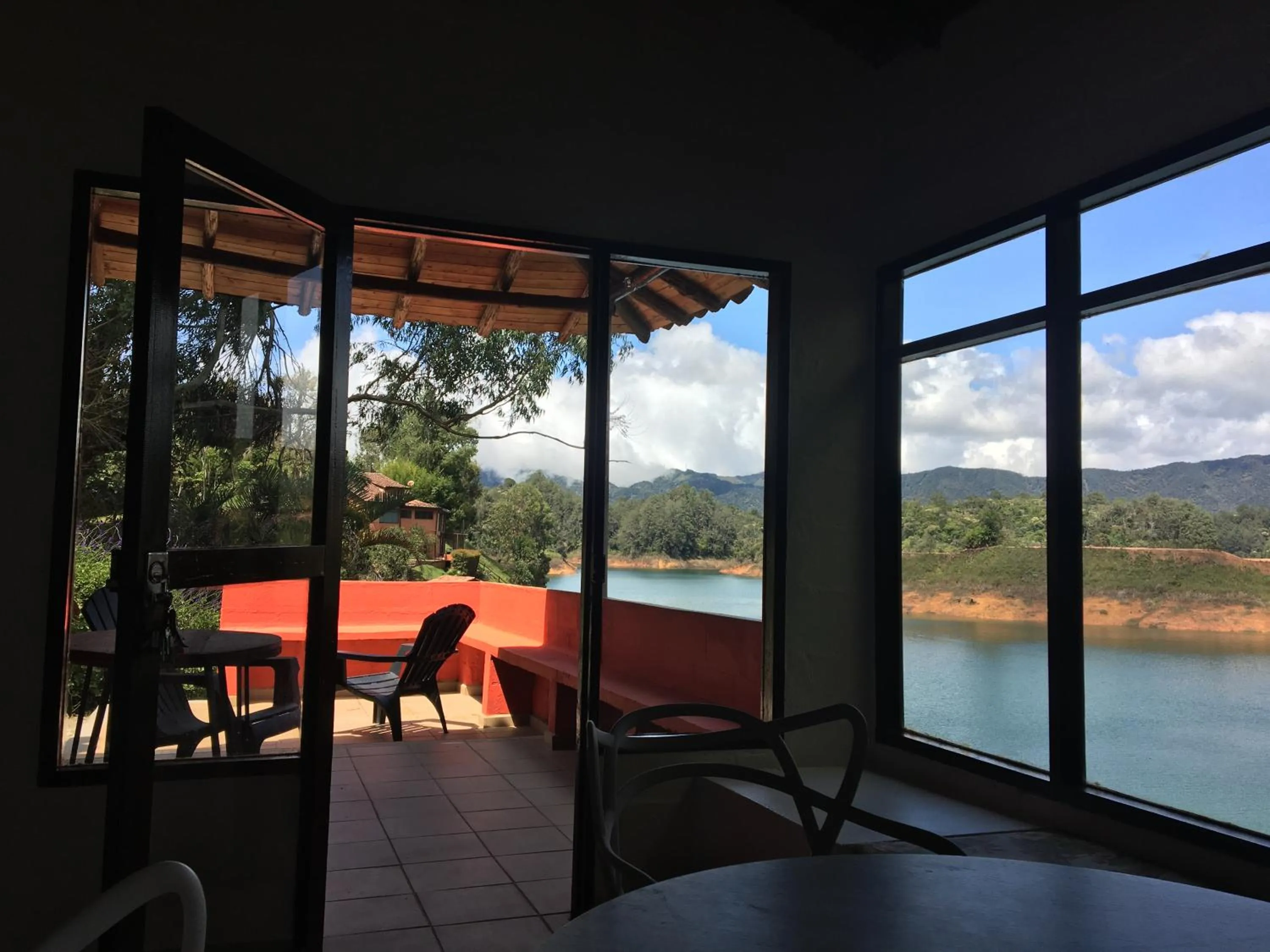 Garden view in Ecolodge Bahia del Peñón
