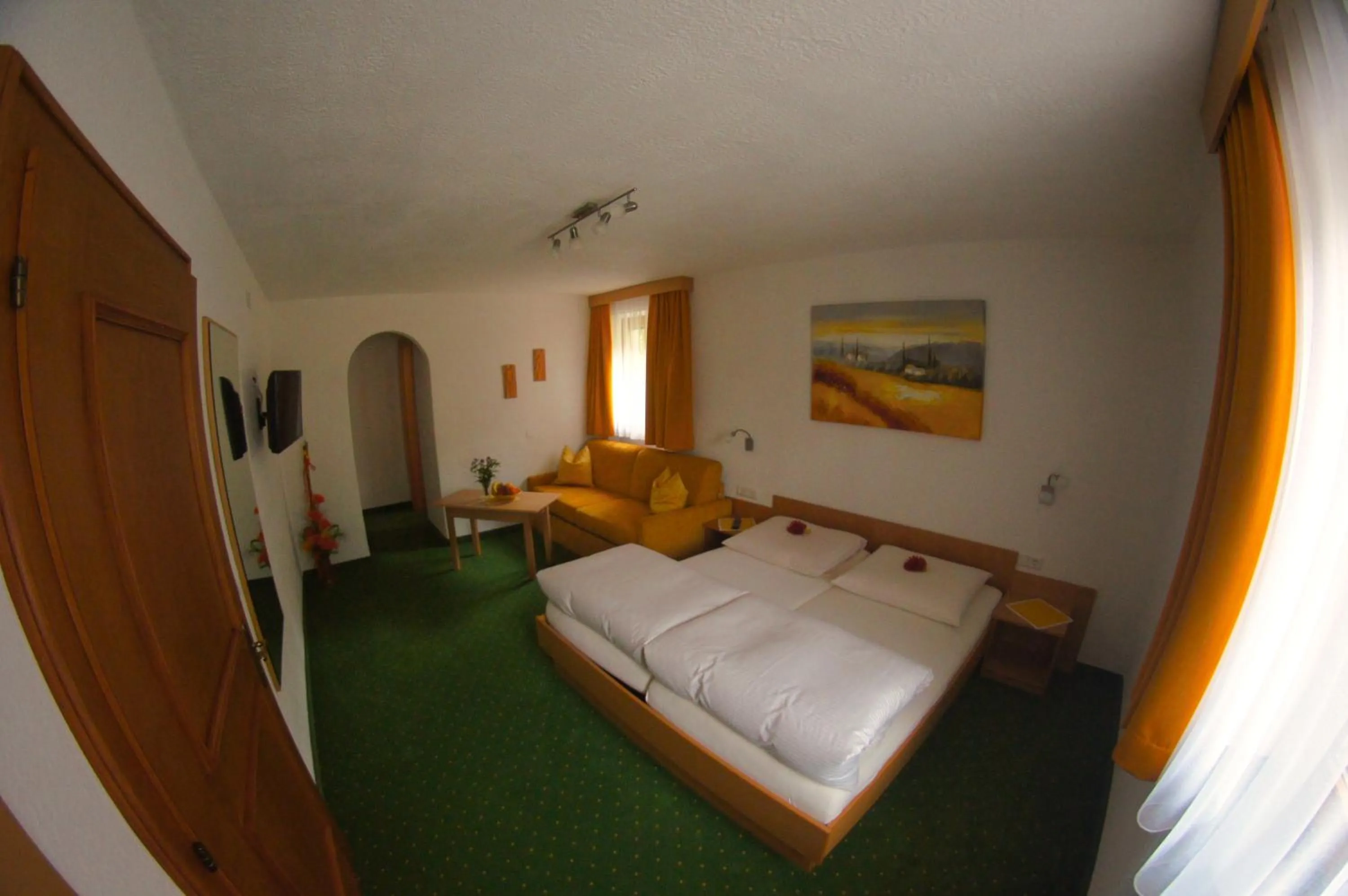Bedroom in Köcks Bed & Breakfast
