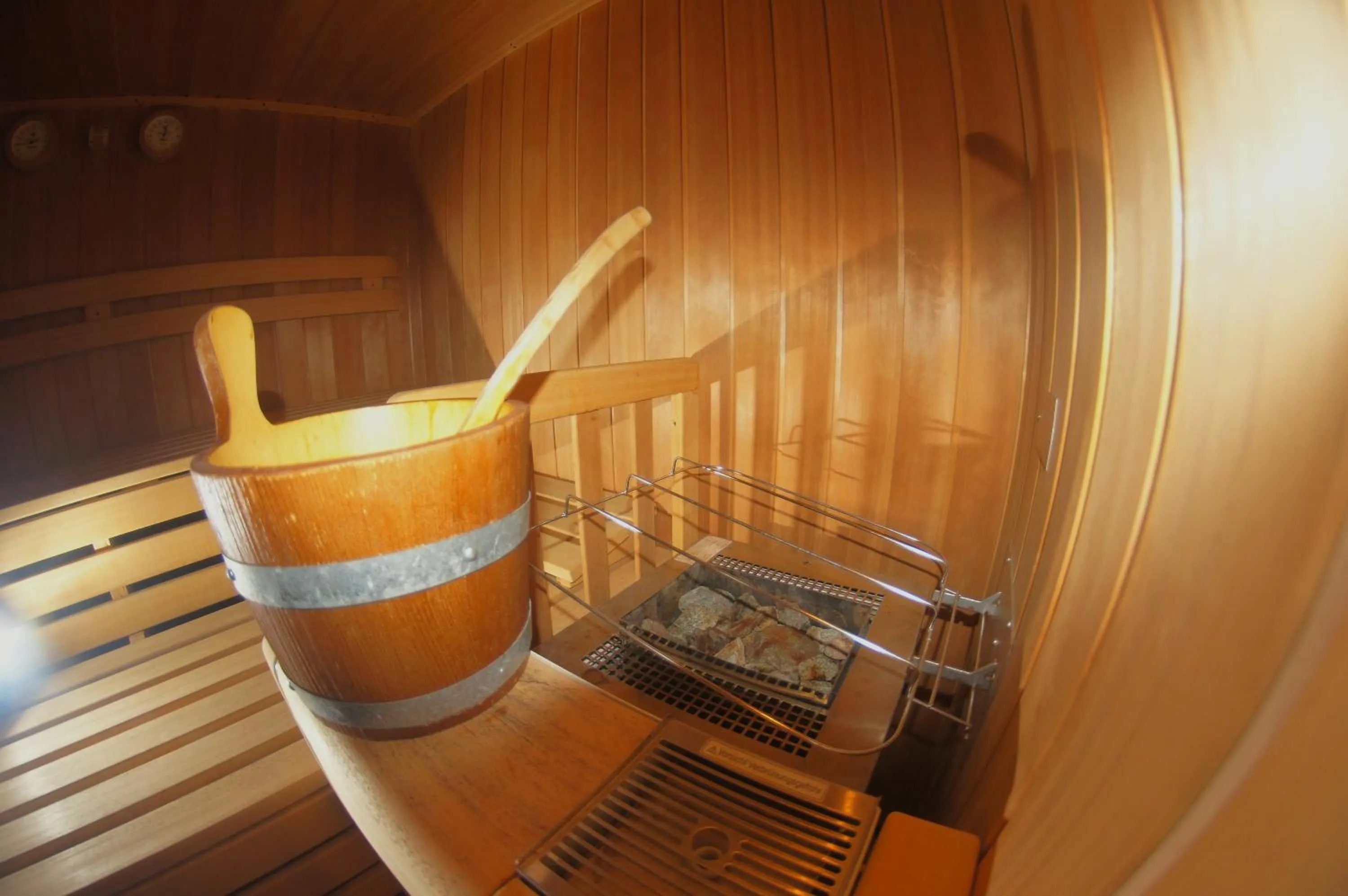 Sauna in Köcks Bed & Breakfast