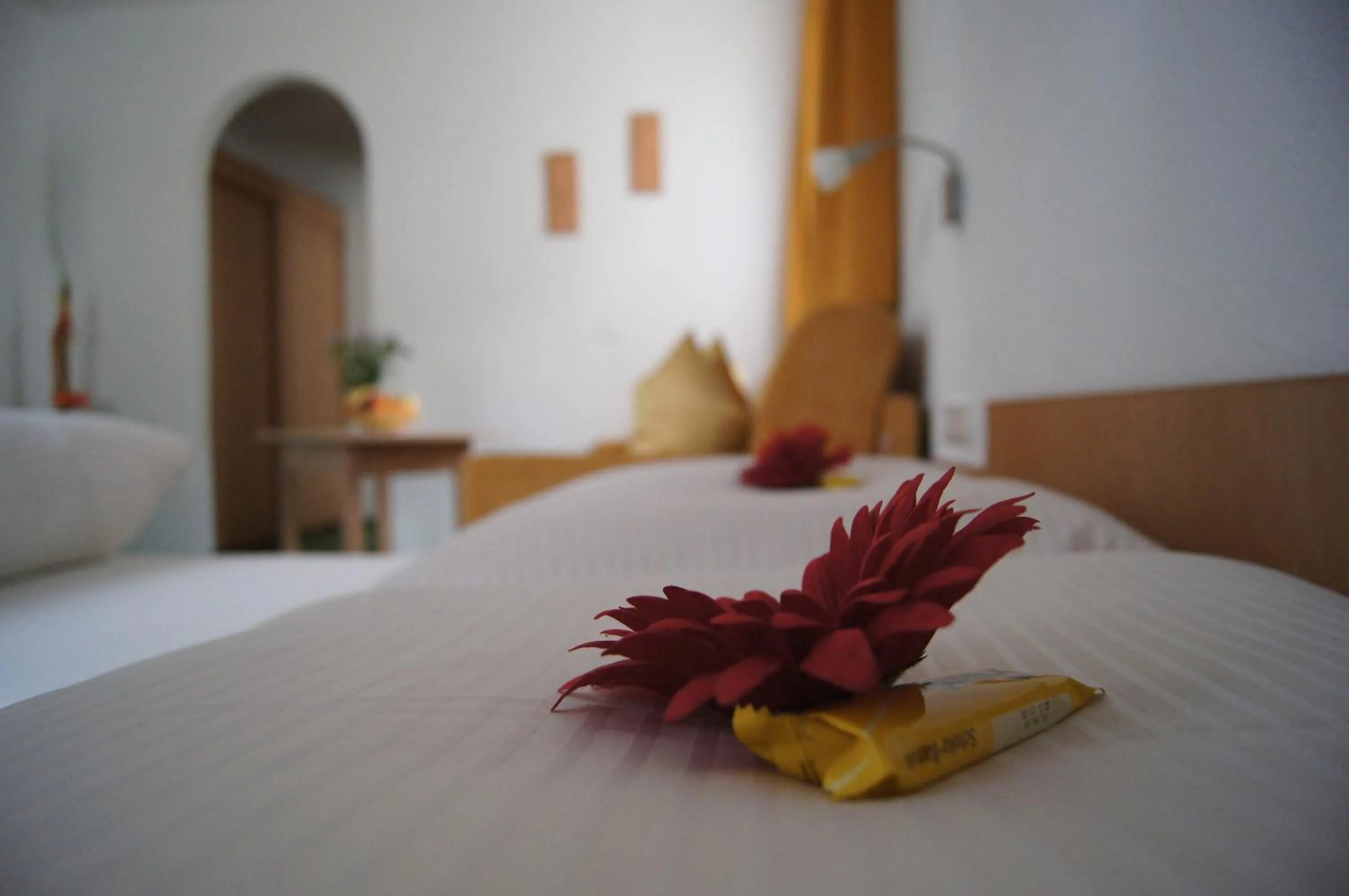 Bed in Köcks Bed & Breakfast