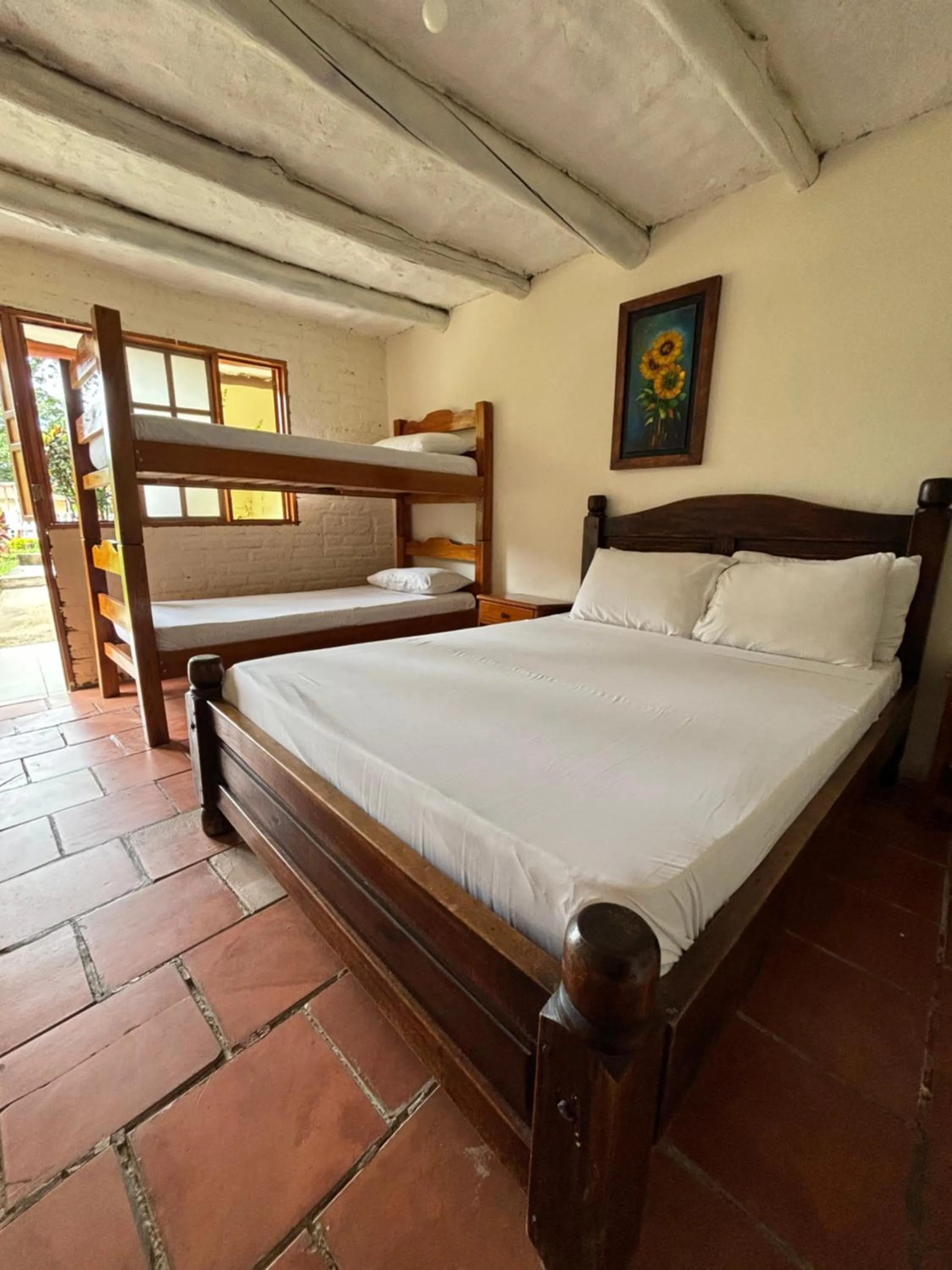 Bed in Hotel Posada Campestre San Gil