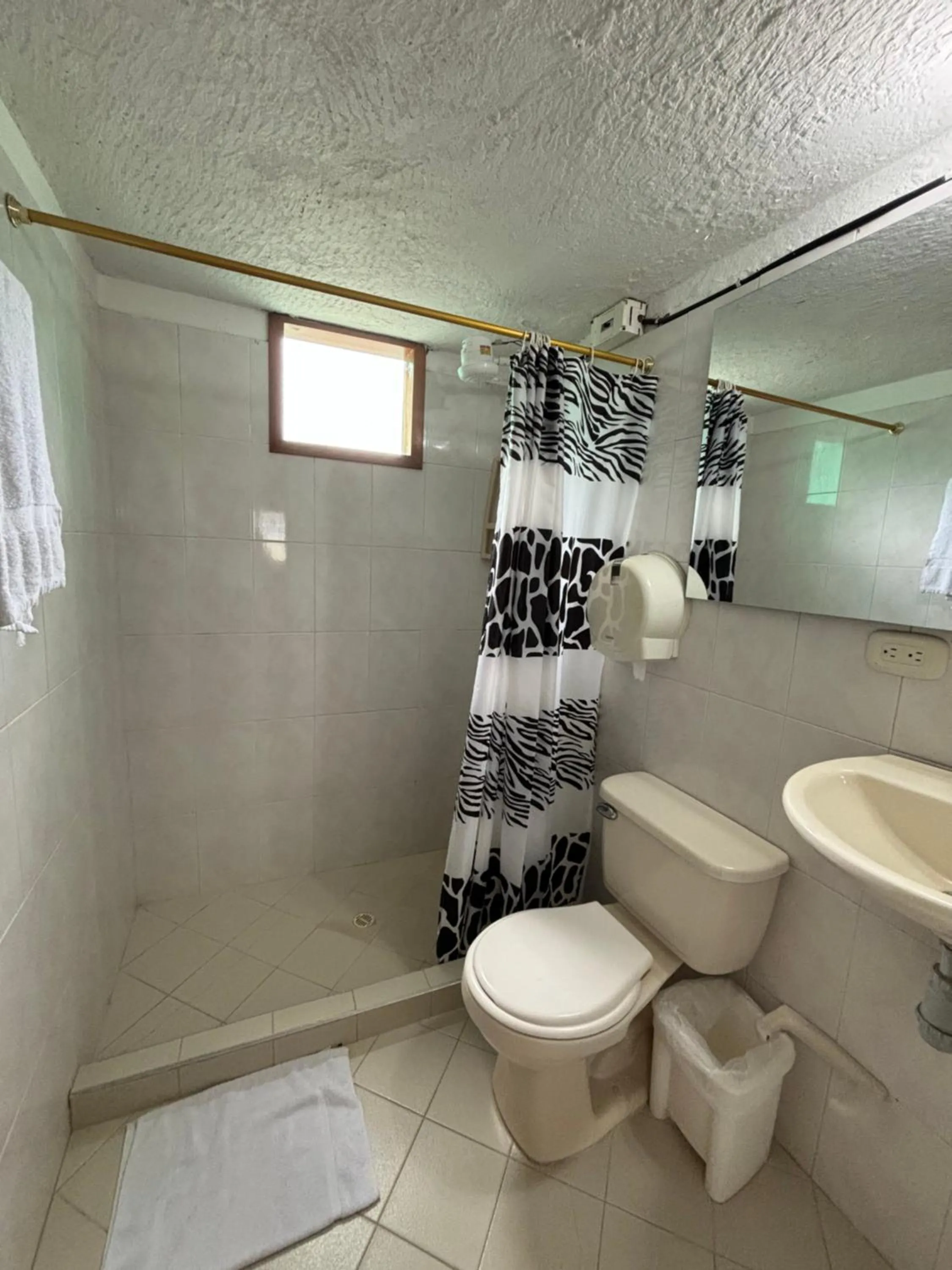 Shower in Hotel Posada Campestre San Gil