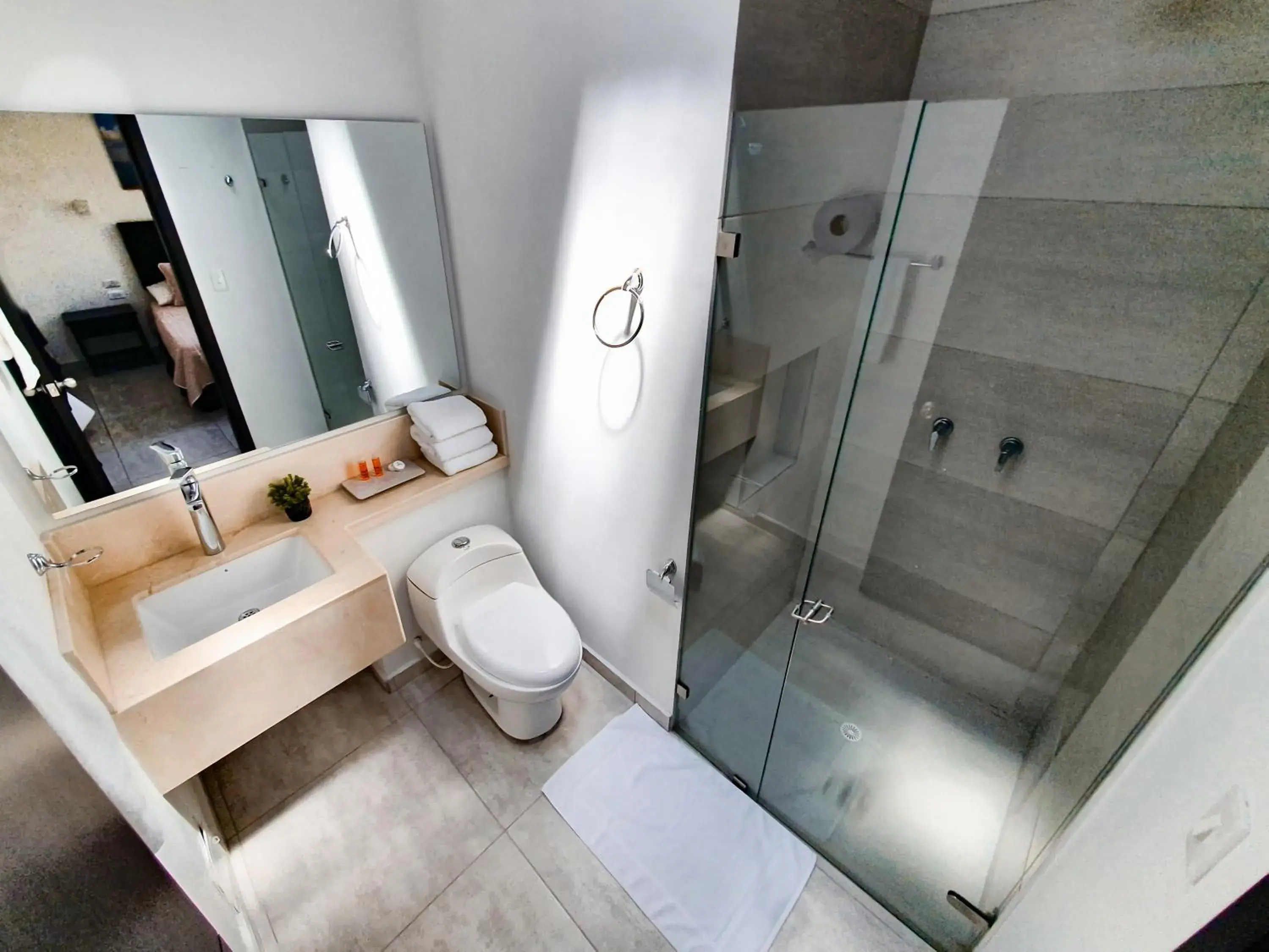 Bathroom in Hotel Posada Campestre San Gil Bathroom in Hotel Posada Campestre San Gil