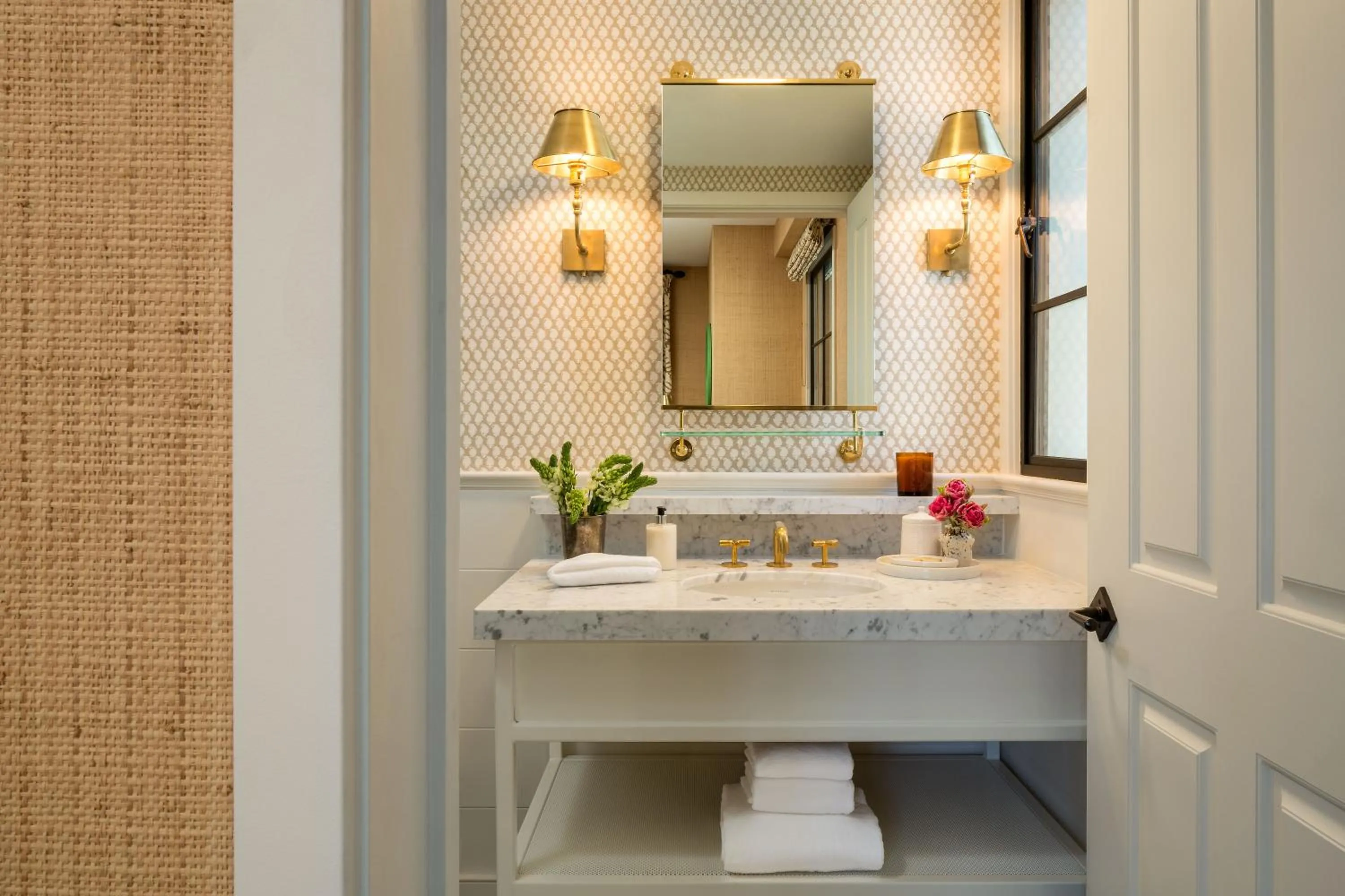 Shower in Hotel 850 SVB, West Hollywood, a Member of Design Hotels