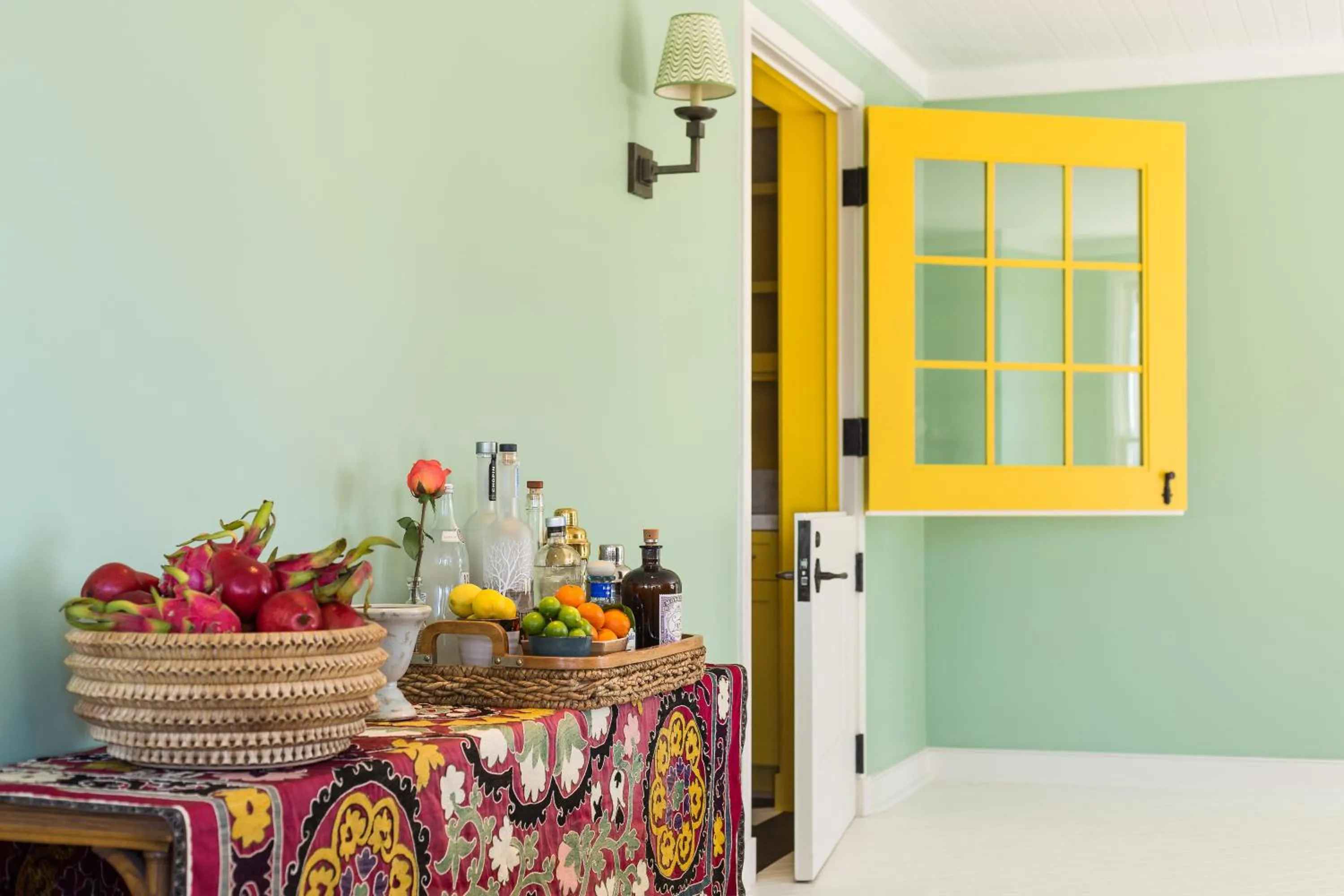 Communal kitchen in Hotel 850 SVB, West Hollywood, a Member of Design Hotels