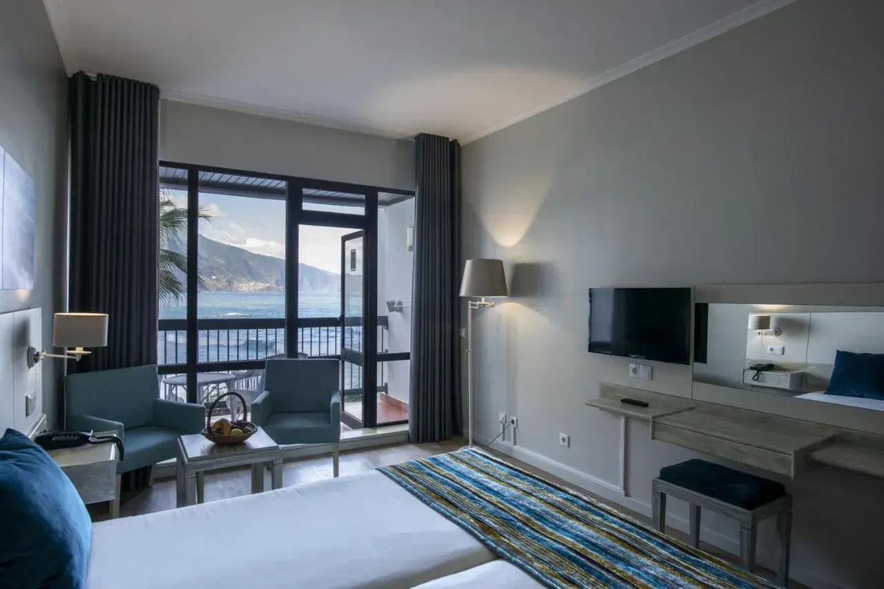 Bed in Estalagem do Mar Bed in Estalagem do Mar