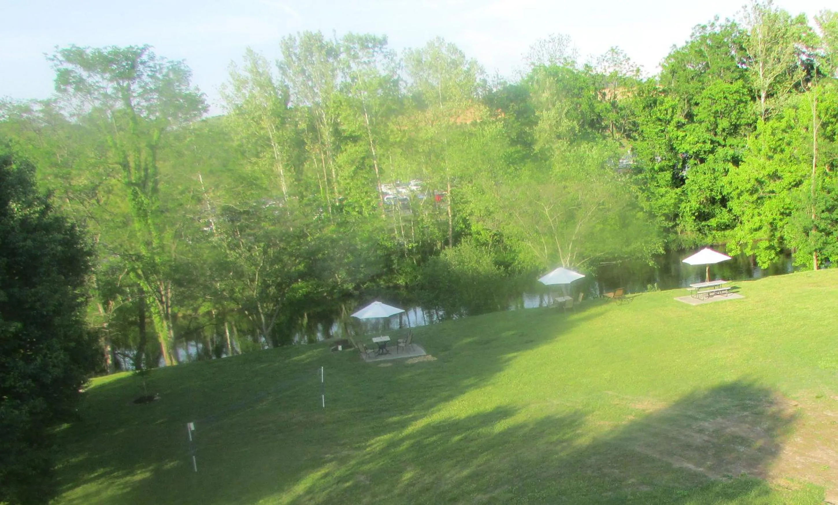 River view in Arbors at Island Landing Hotel & Suites