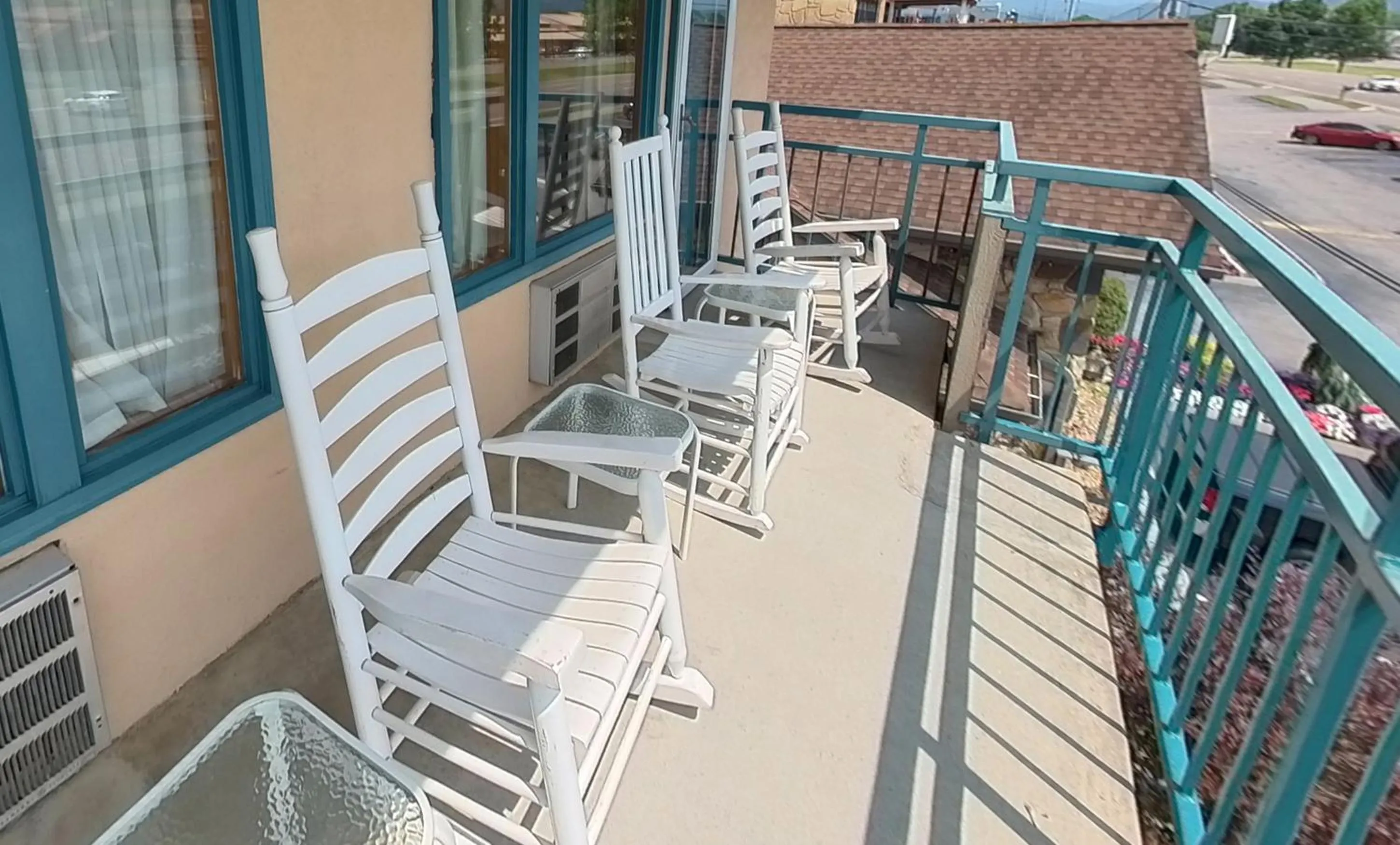 Balcony/Terrace in Arbors at Island Landing Hotel & Suites