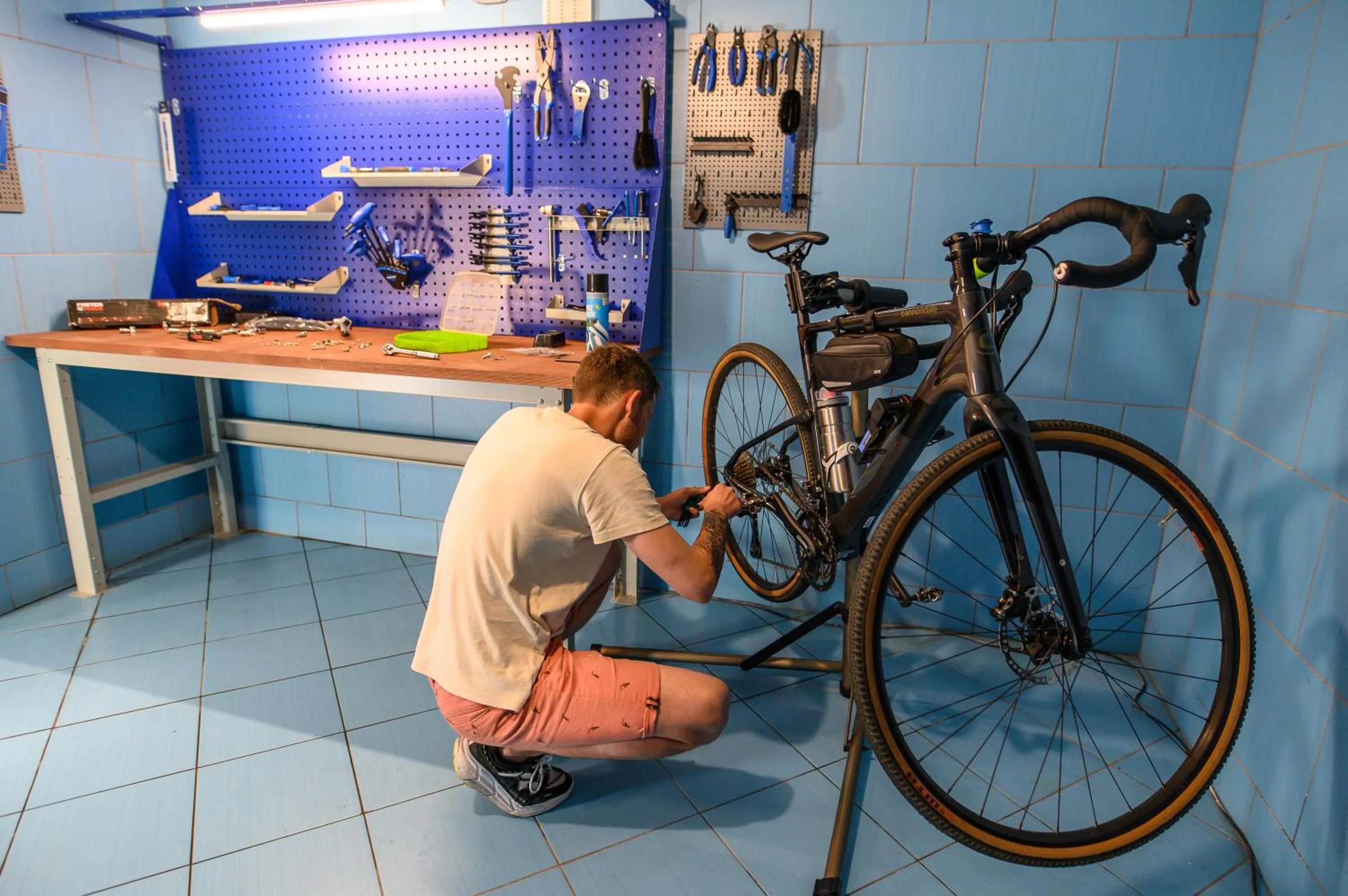 Cycling in Kormoran Medispa