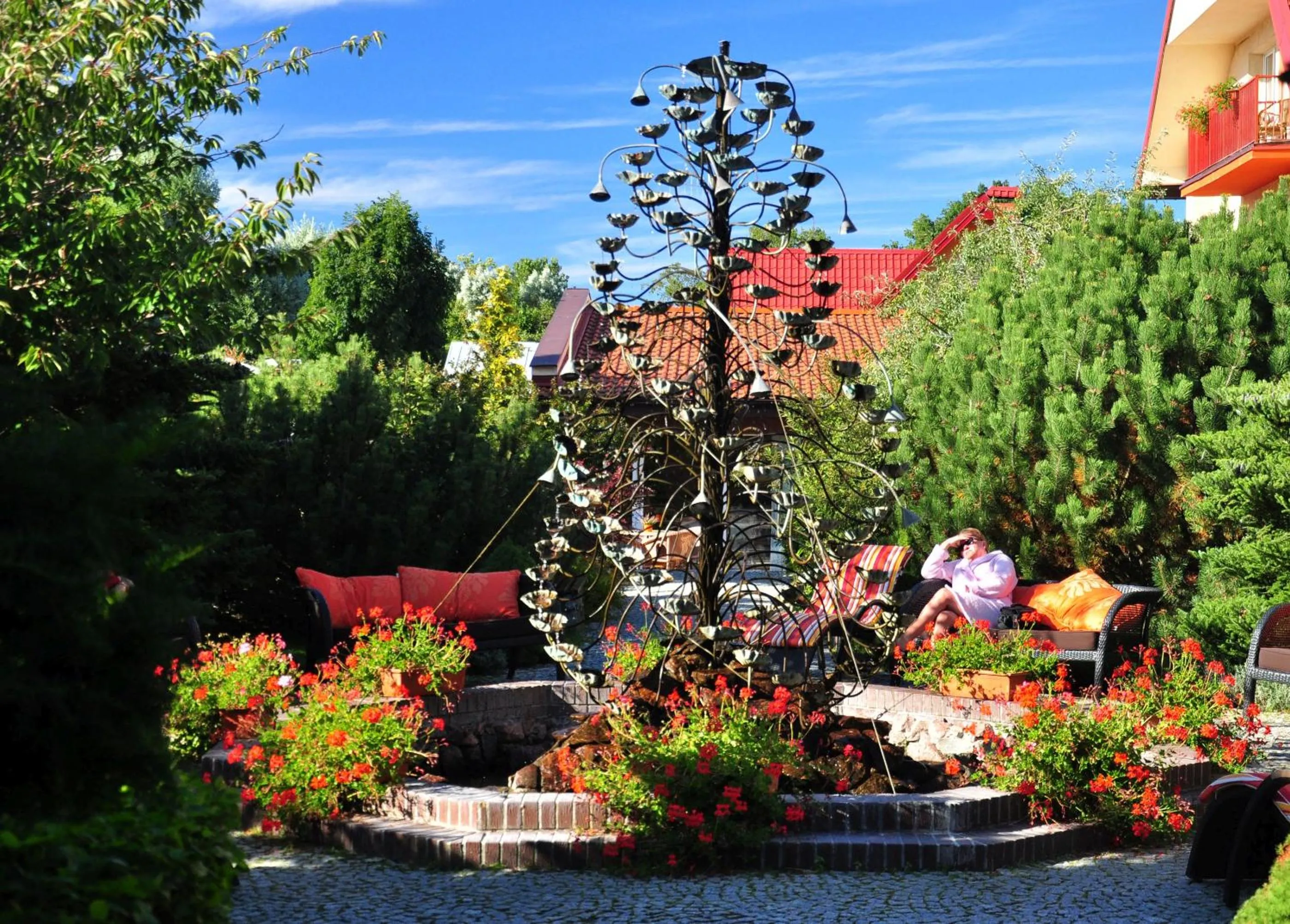 Garden in Kormoran Medispa