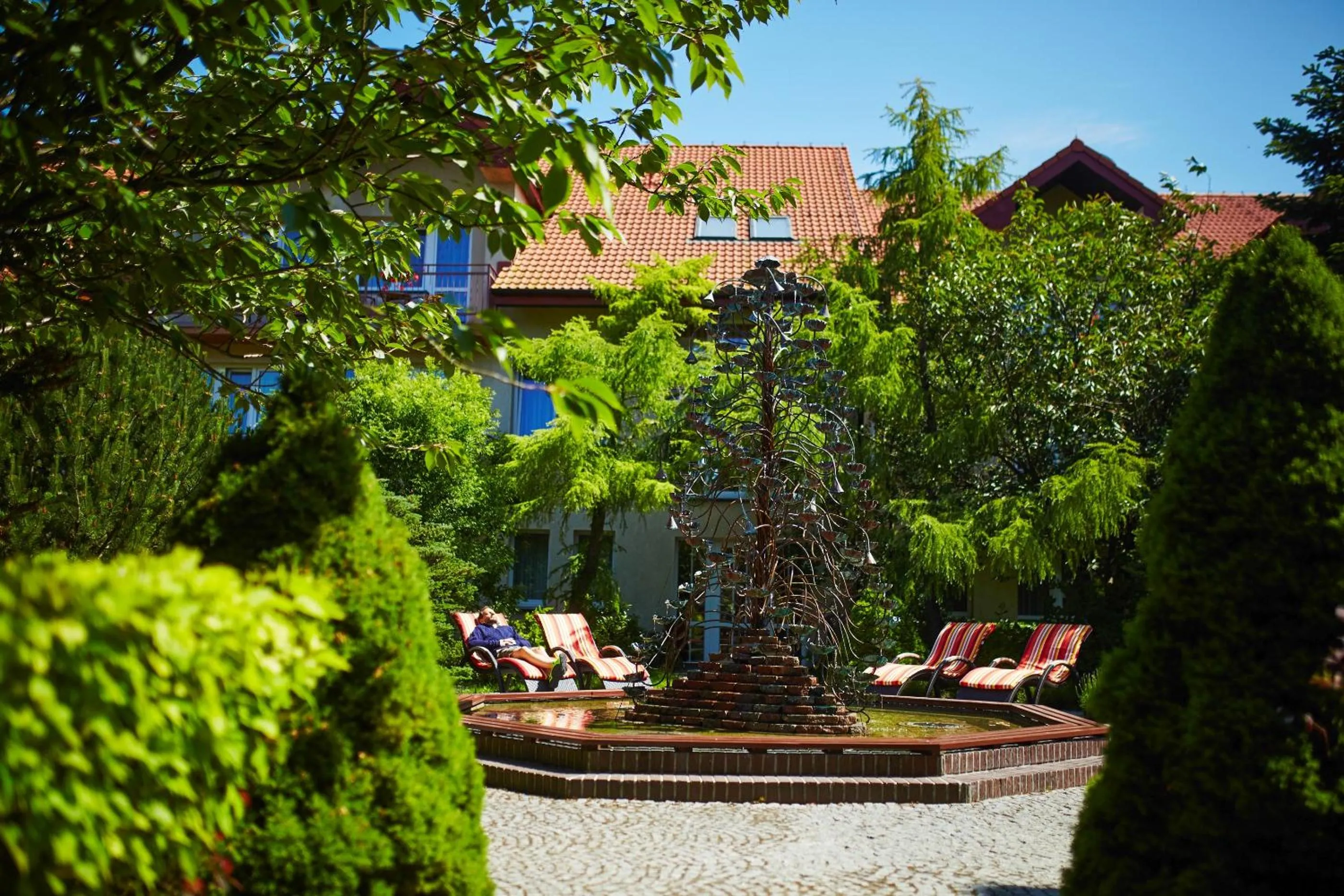 Garden in Kormoran Medispa