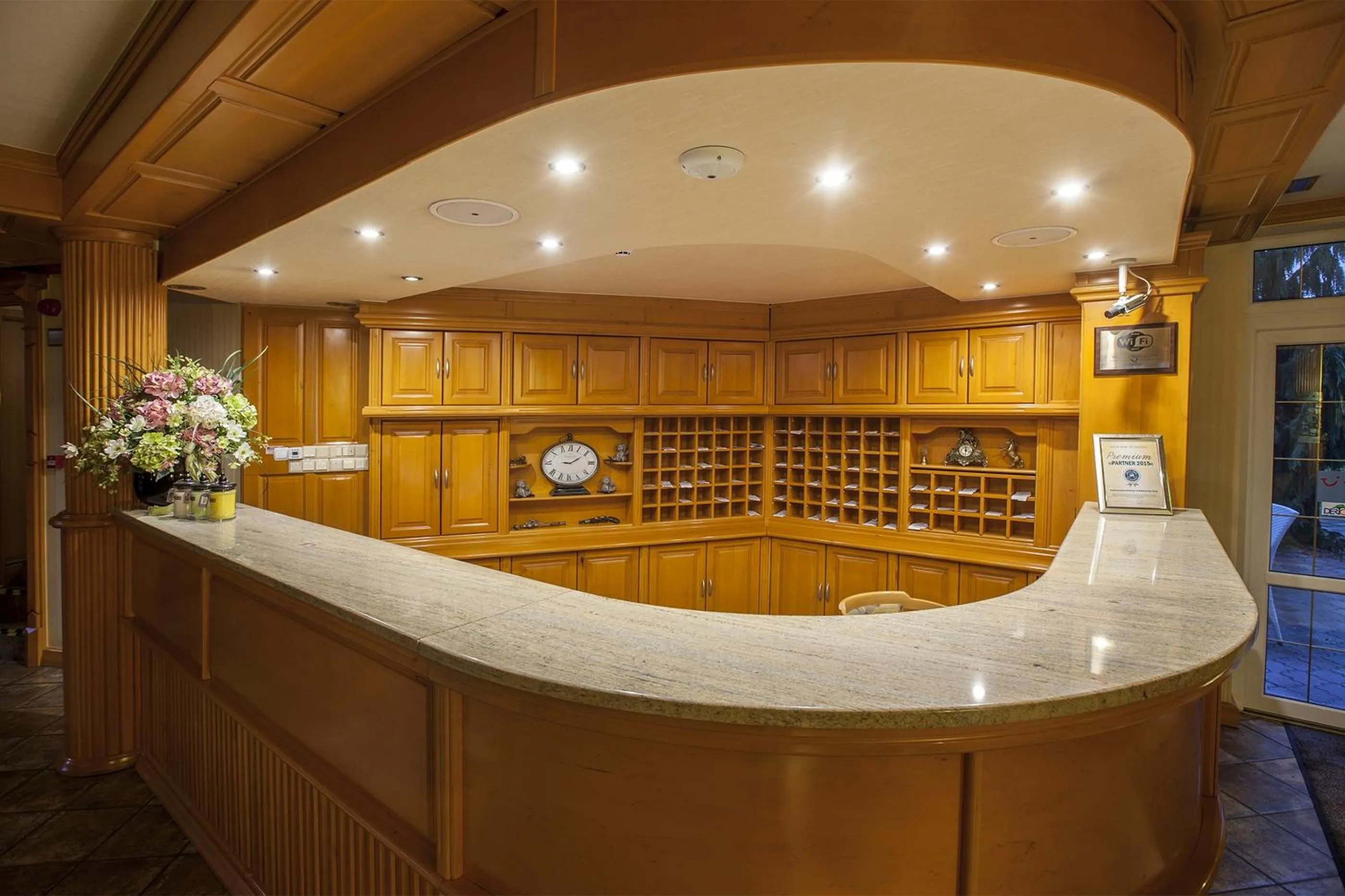 Lobby or reception in Kormoran Medispa