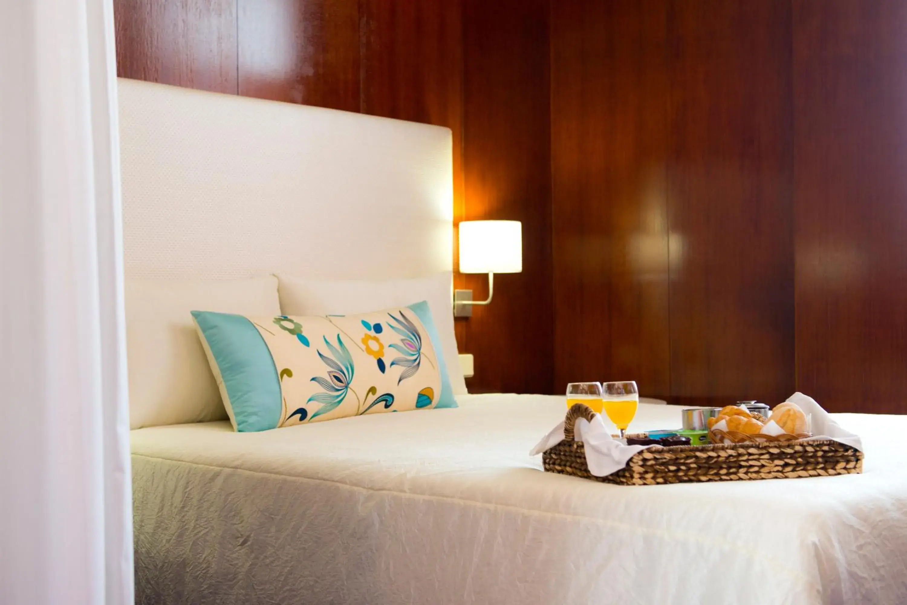 Bed in Hotel Eurosol Leiria & Jardim Bed in Hotel Eurosol Leiria & Jardim