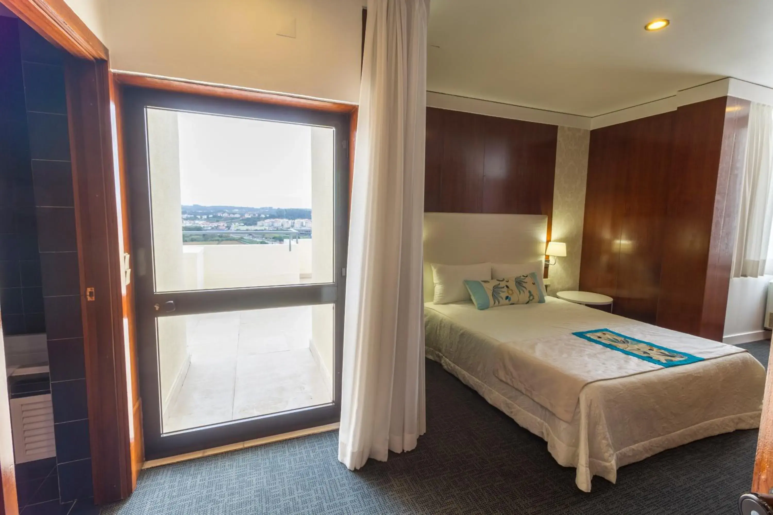 Bed in Hotel Eurosol Leiria & Jardim Bed in Hotel Eurosol Leiria & Jardim