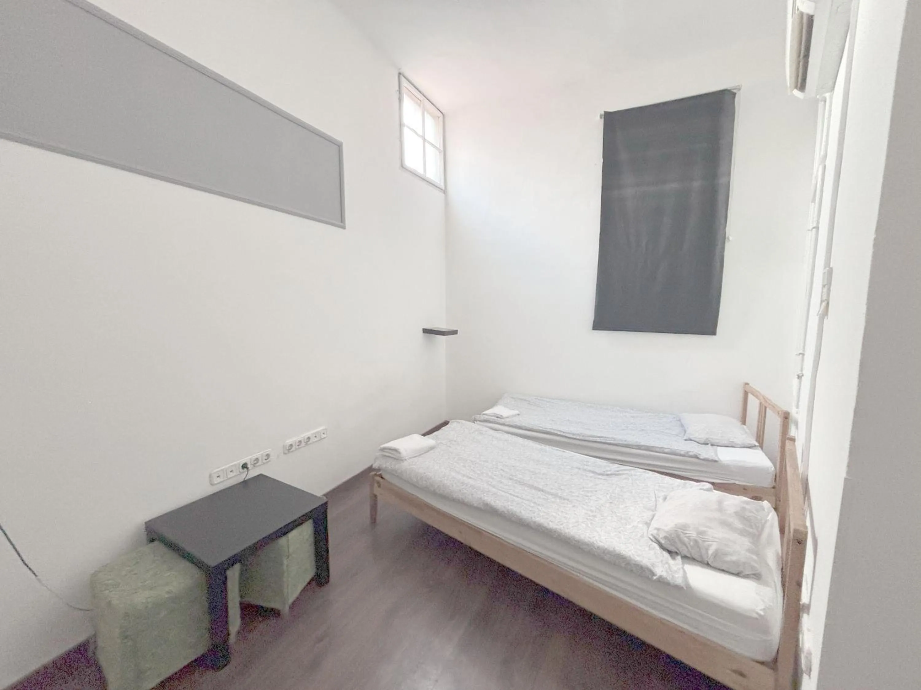 Bed in Artist Guest House