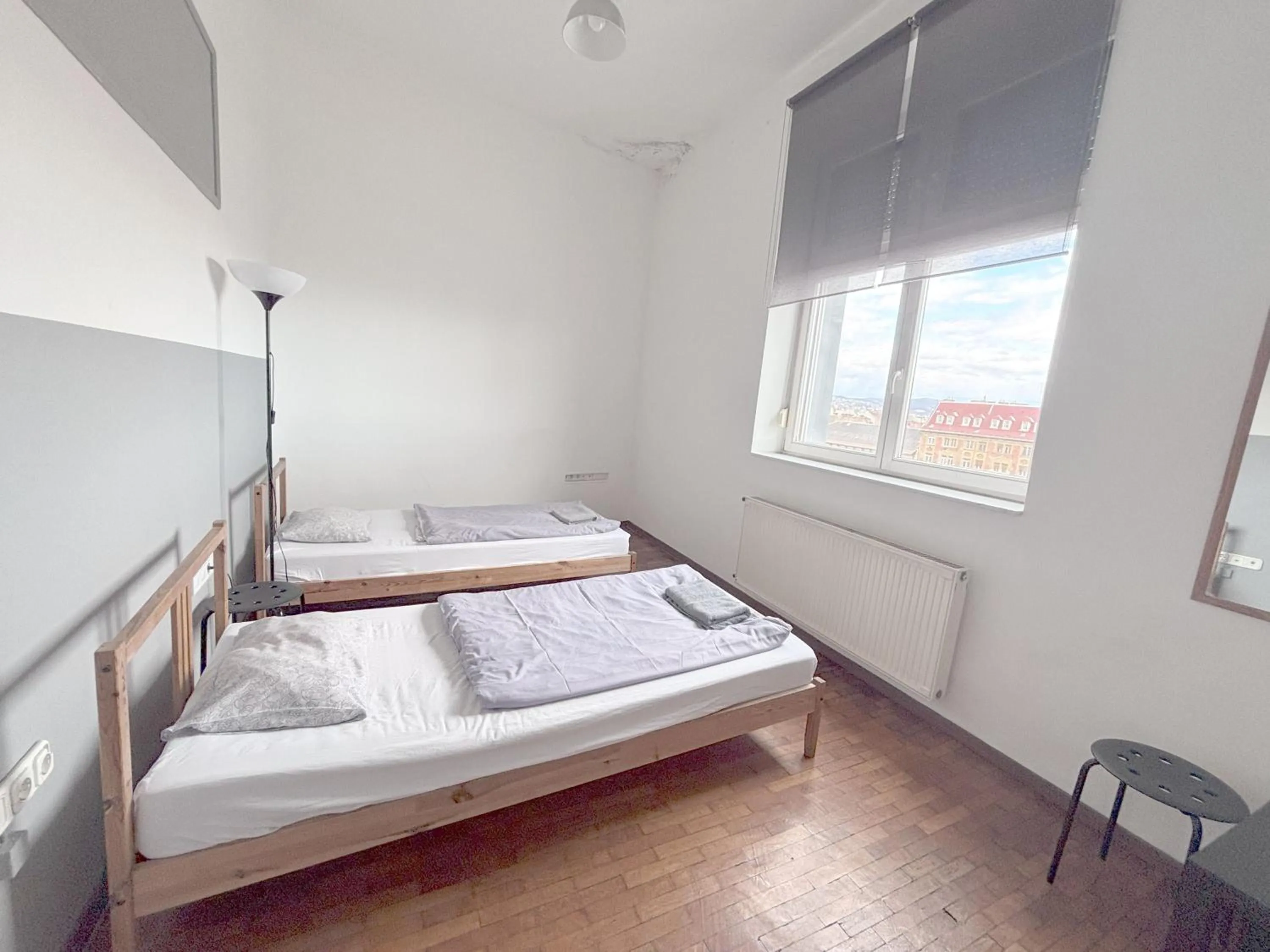 Bed in Artist Guest House