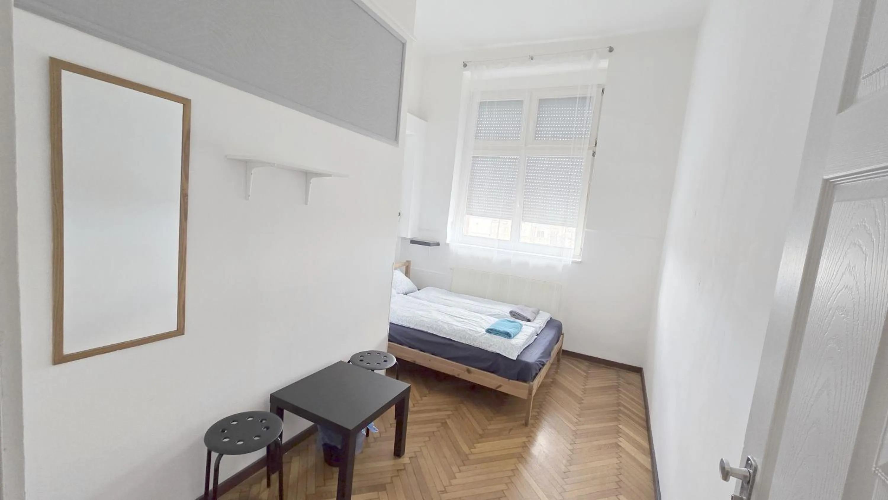 Bed in Artist Guest House