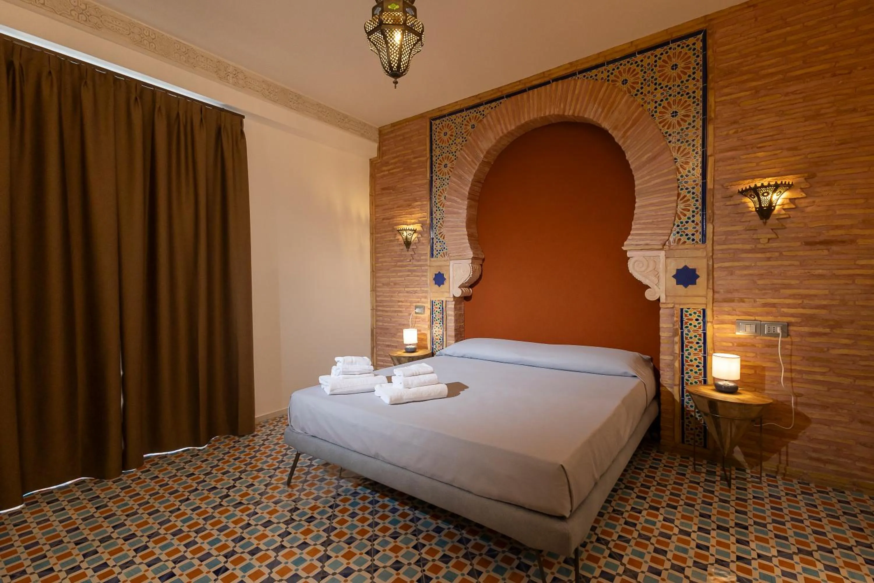 Bedroom, Bed in Hotel Vento del Sud