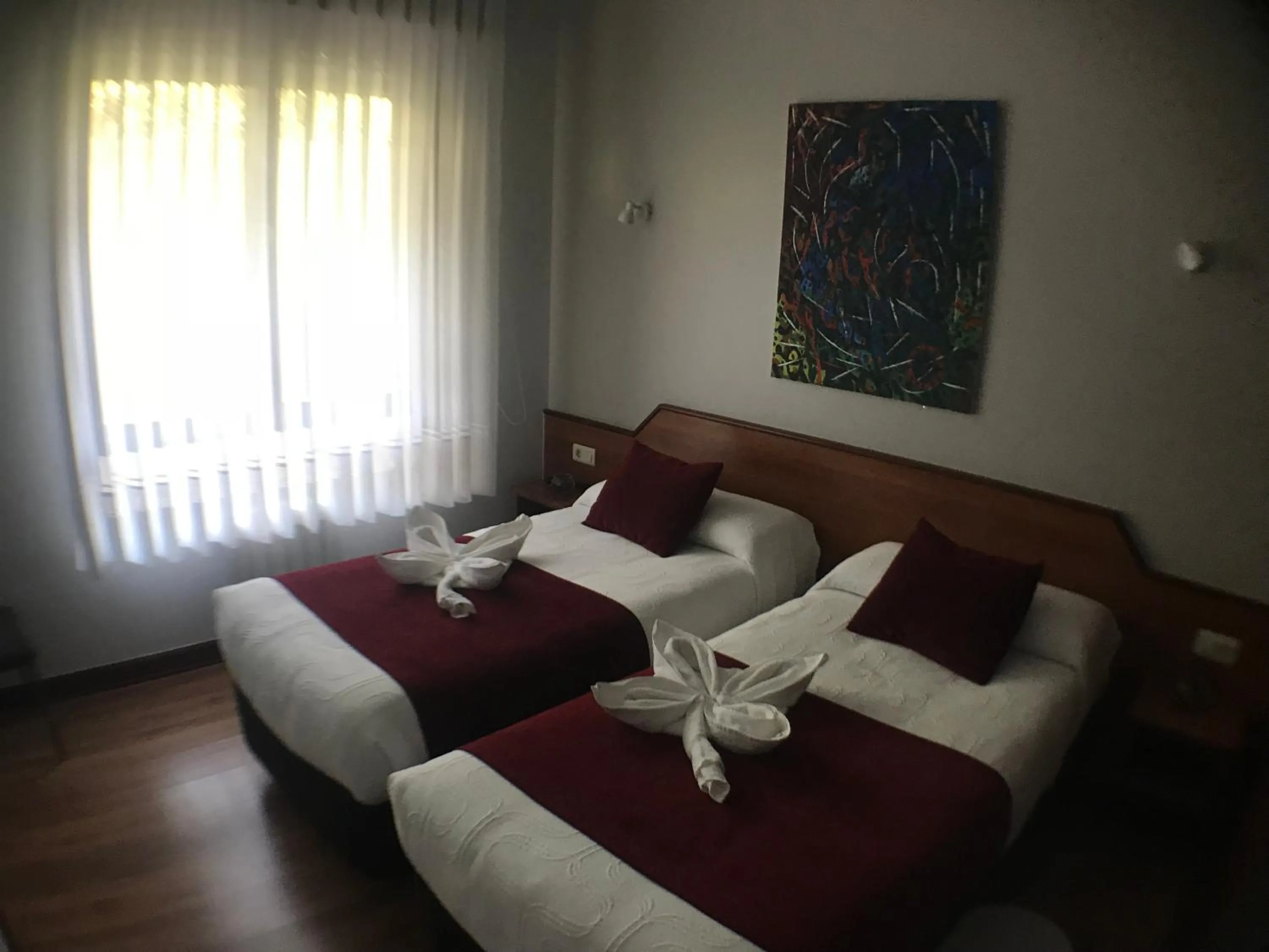 Bed in Pensión La Salve