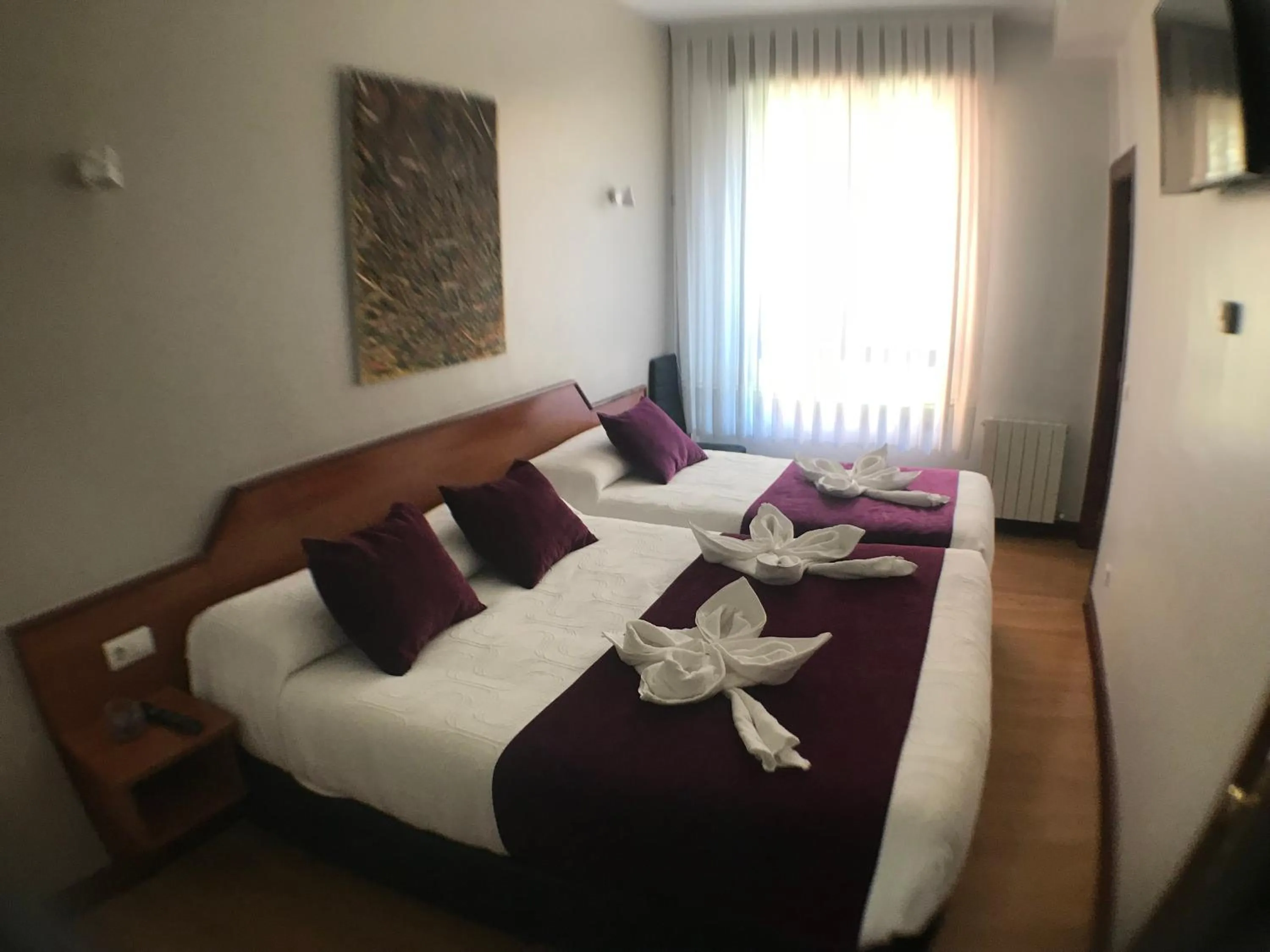 Bed in Pensión La Salve