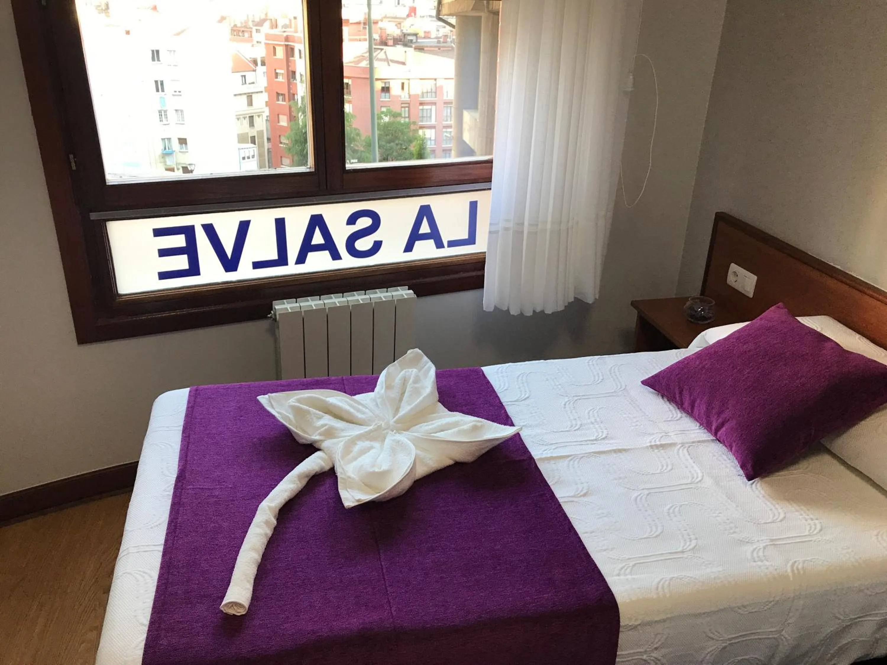 Bed in Pensión La Salve