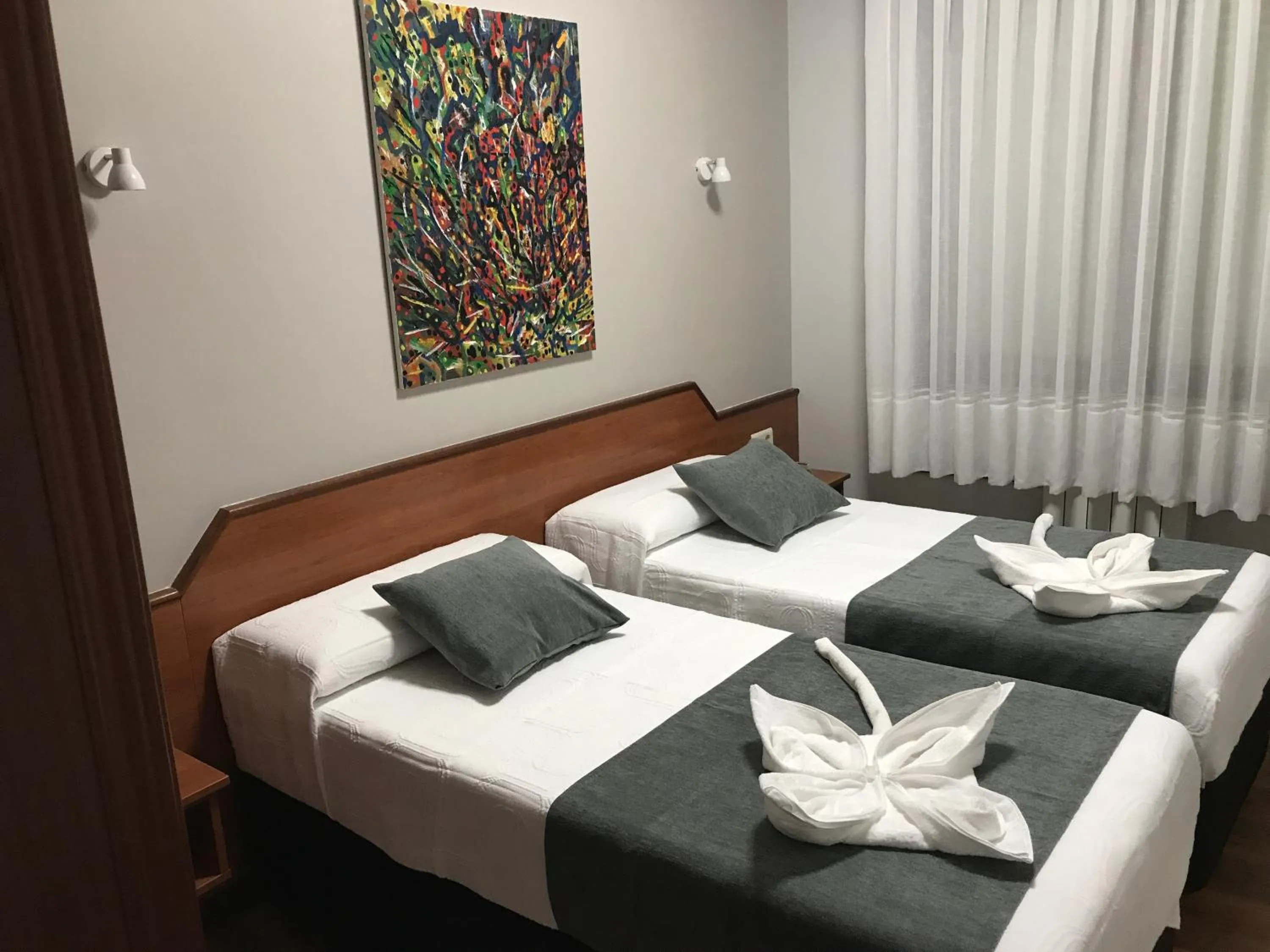 Bed in Pensión La Salve