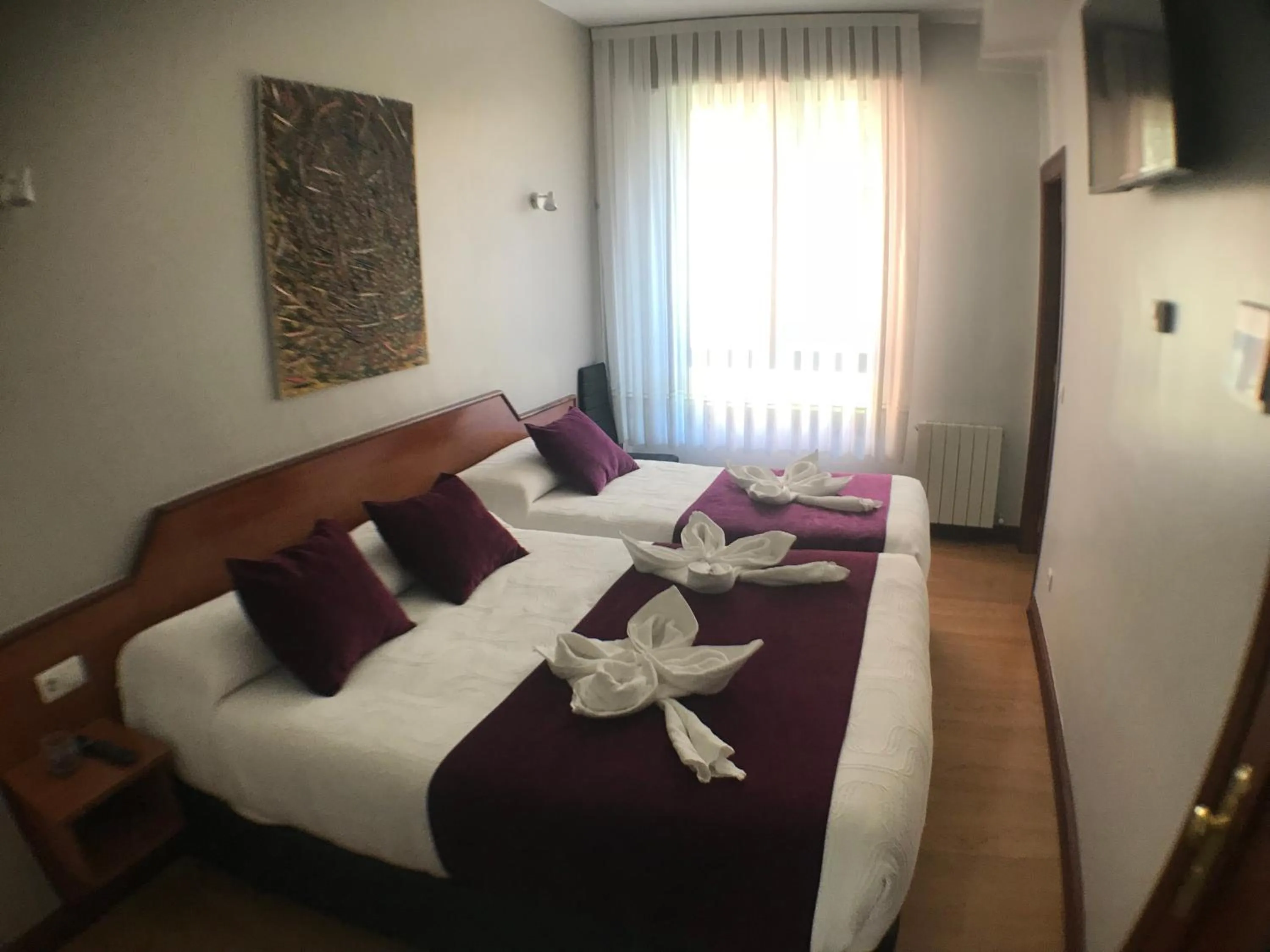 Bed in Pensión La Salve