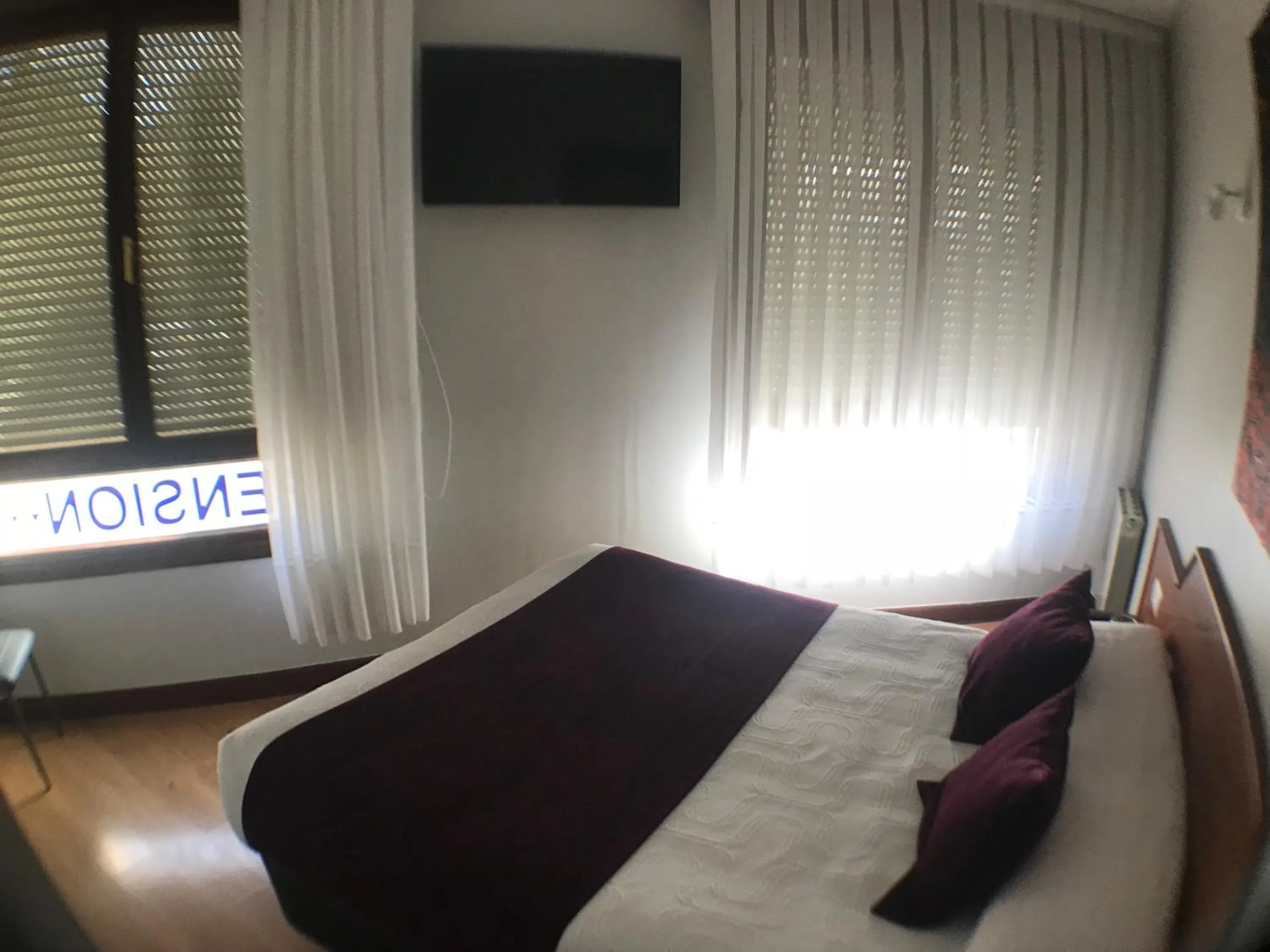 Bed in Pensión La Salve