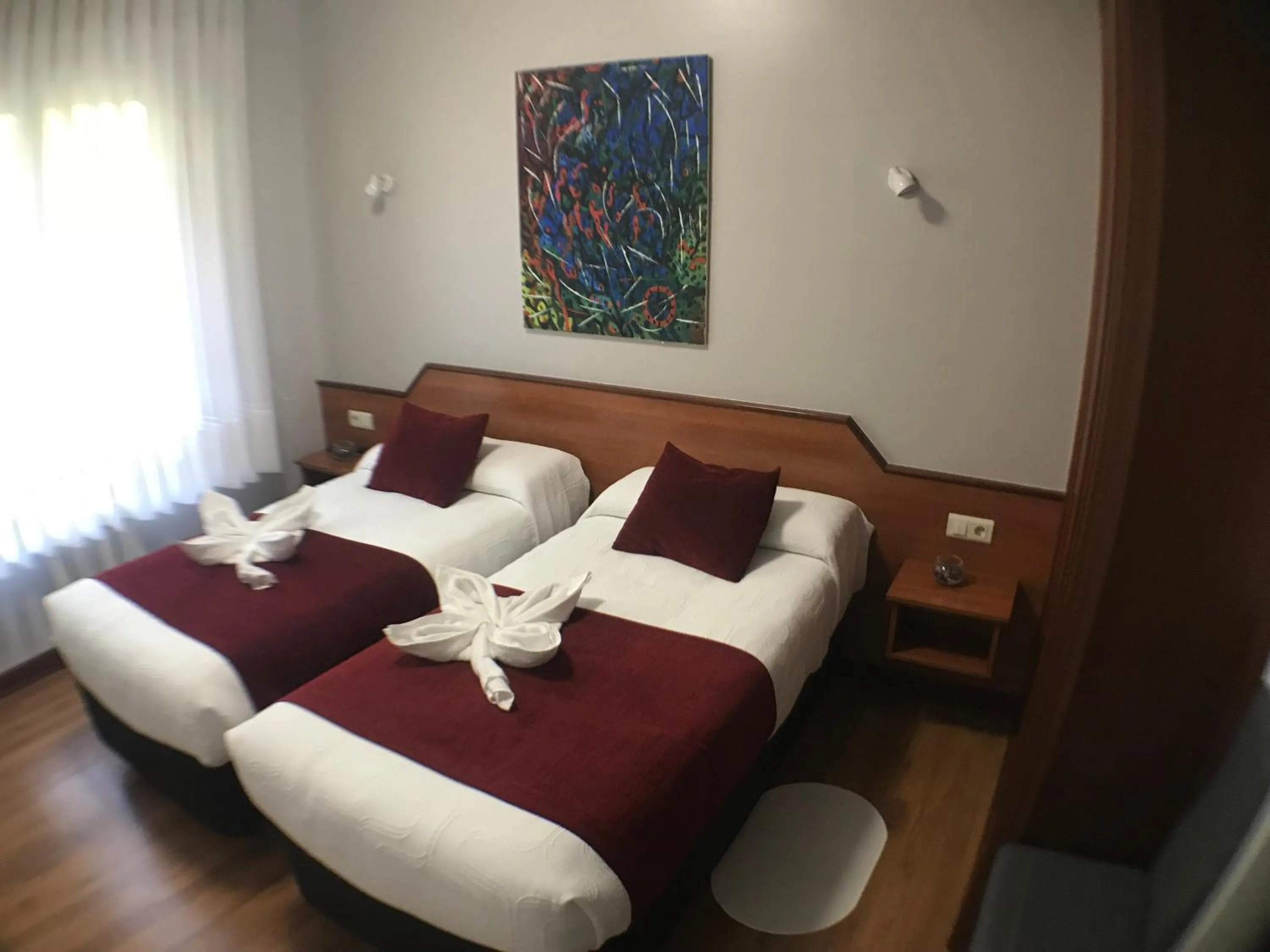 Bed in Pensión La Salve