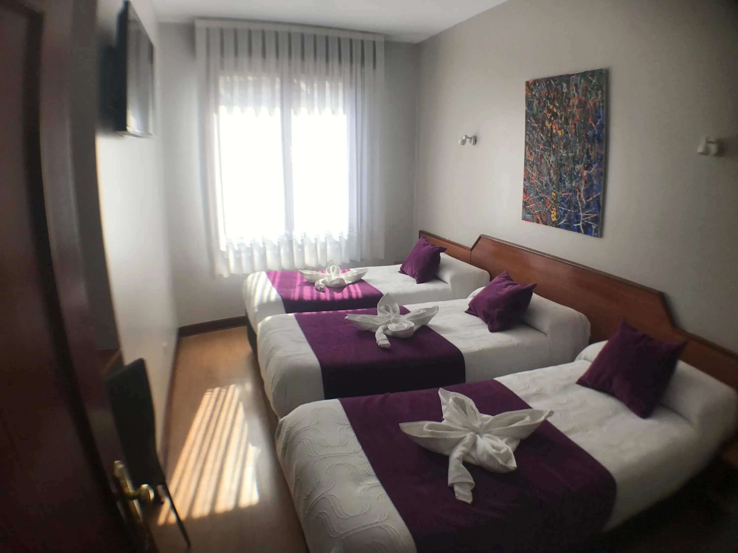 Bed in Pensión La Salve