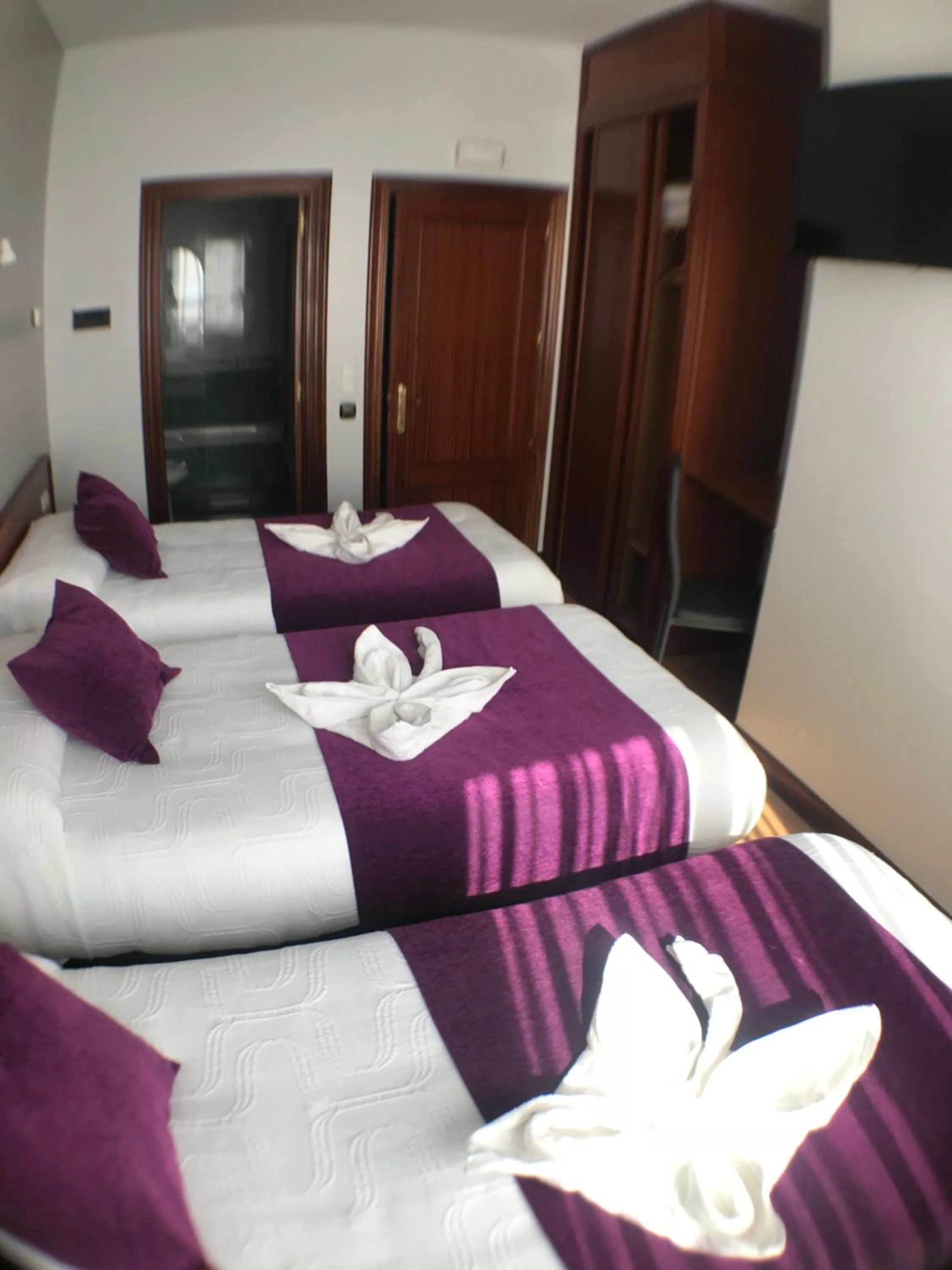 Bed in Pensión La Salve