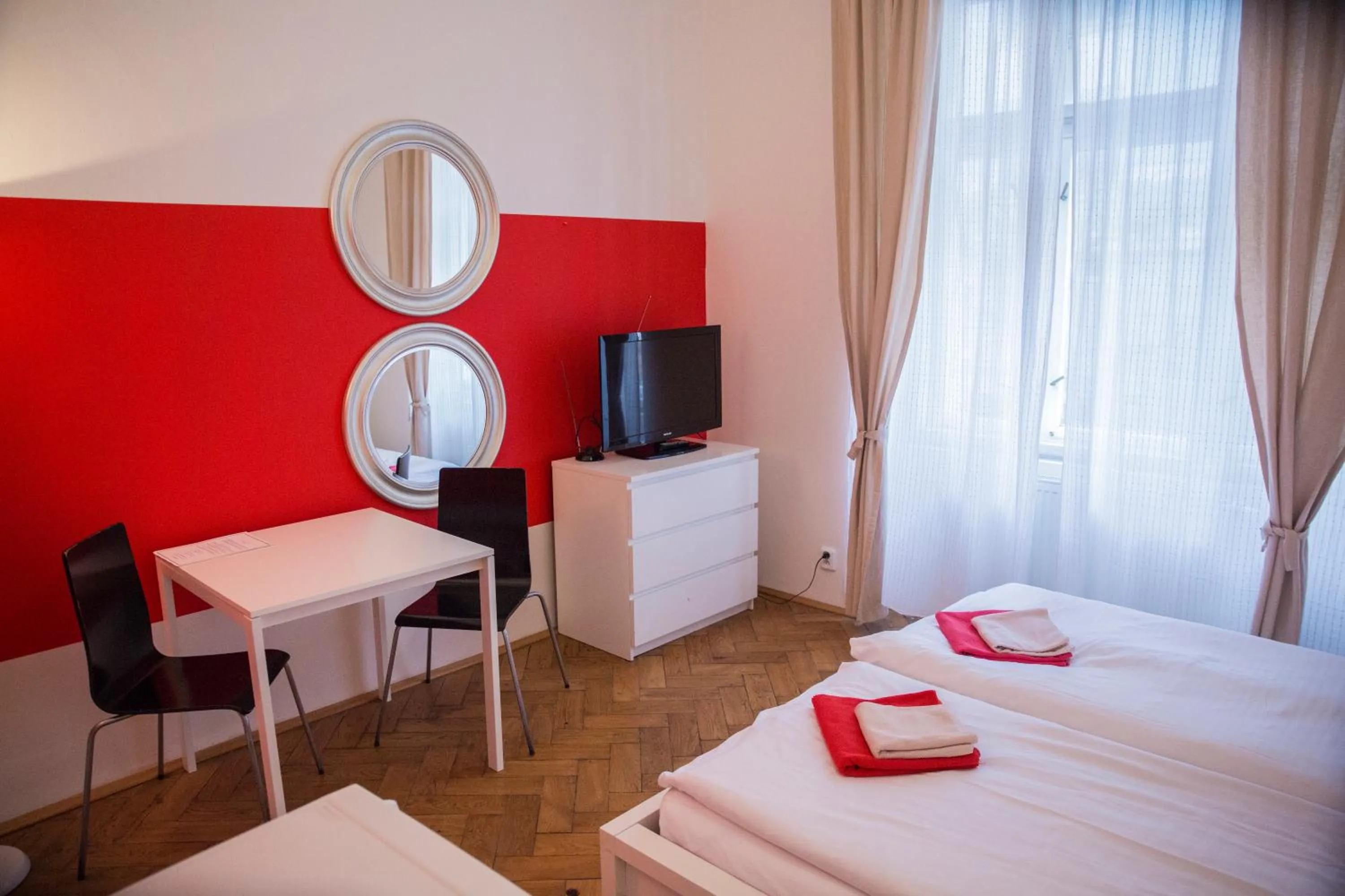 Bed in Budget Apartment