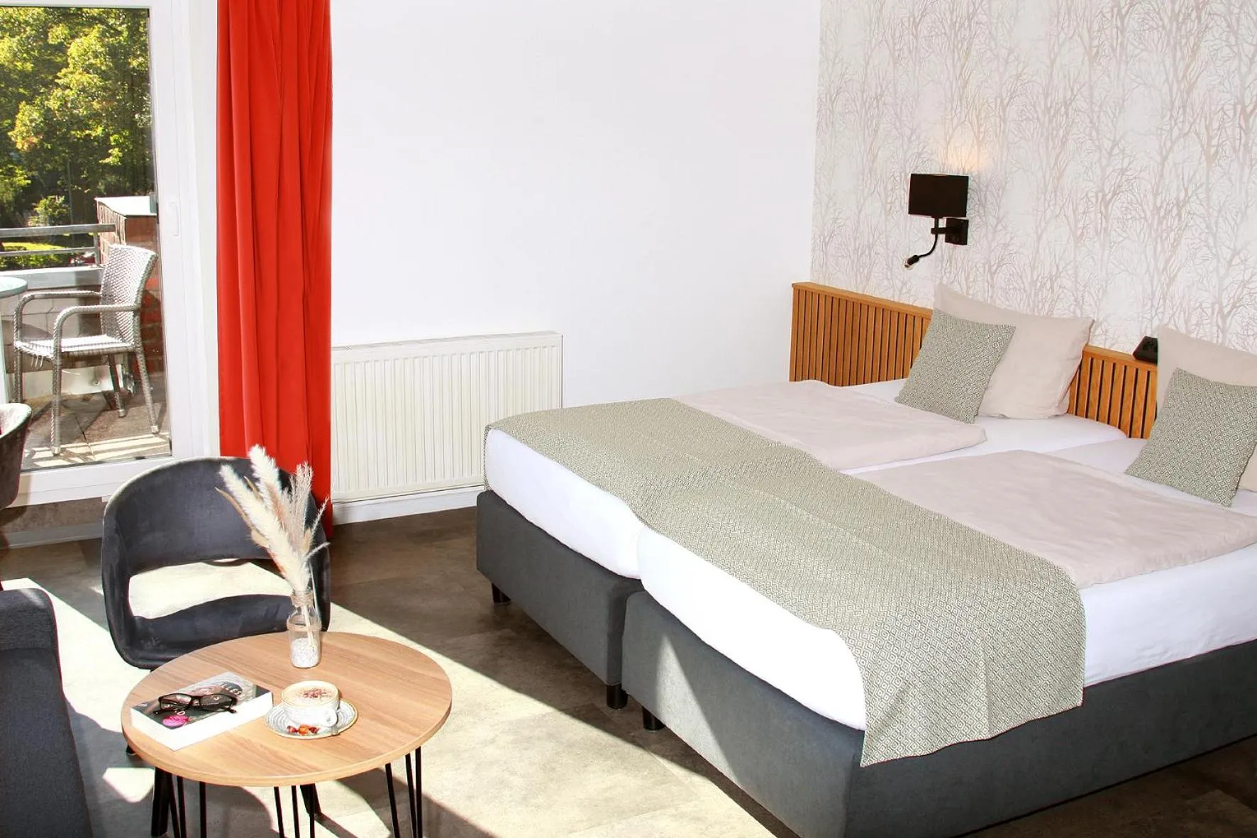 Photo of the whole room, Bed in Hotel Quellenhof