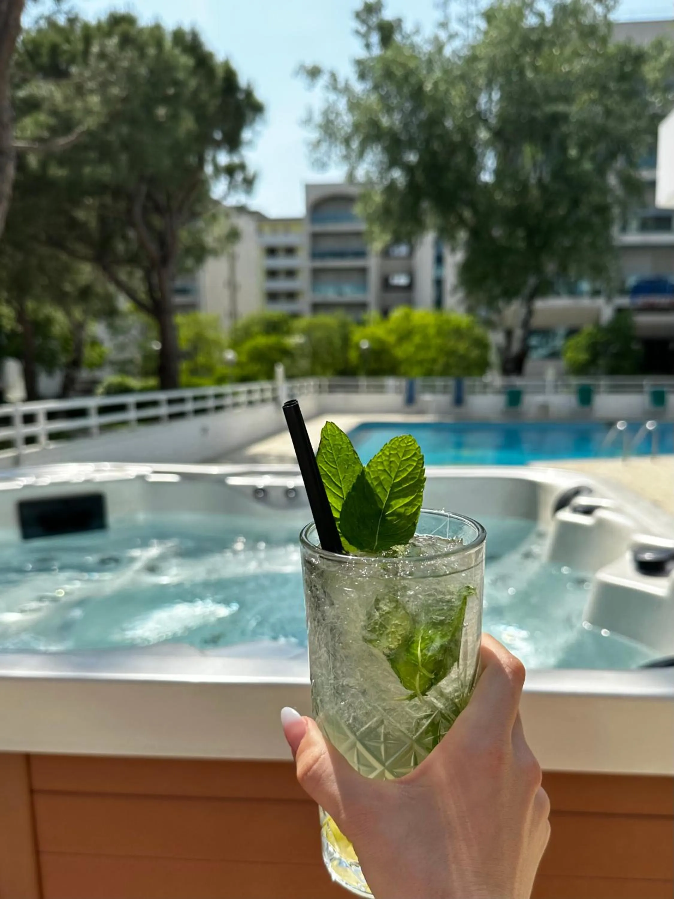 Swimming pool in Hotel Gimm