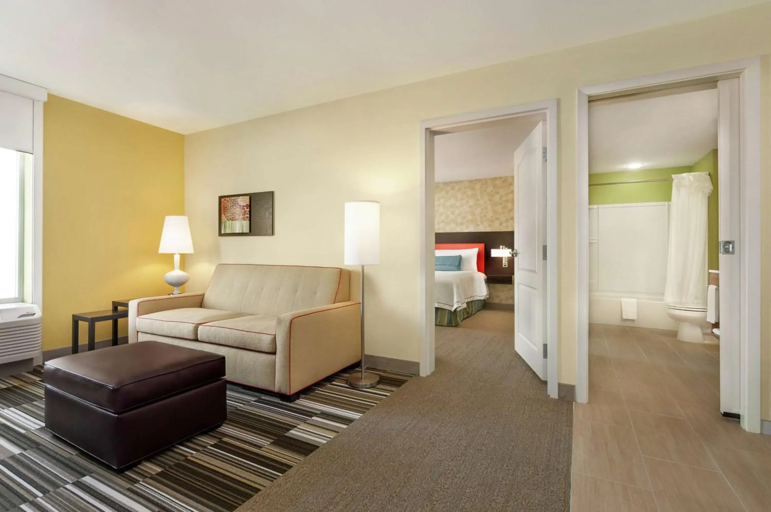 Living room, Bed in Home2 Suites by Hilton Biloxi/North/D'Iberville Living room, Bed in Home2 Suites by Hilton Biloxi/North/D'Iberville