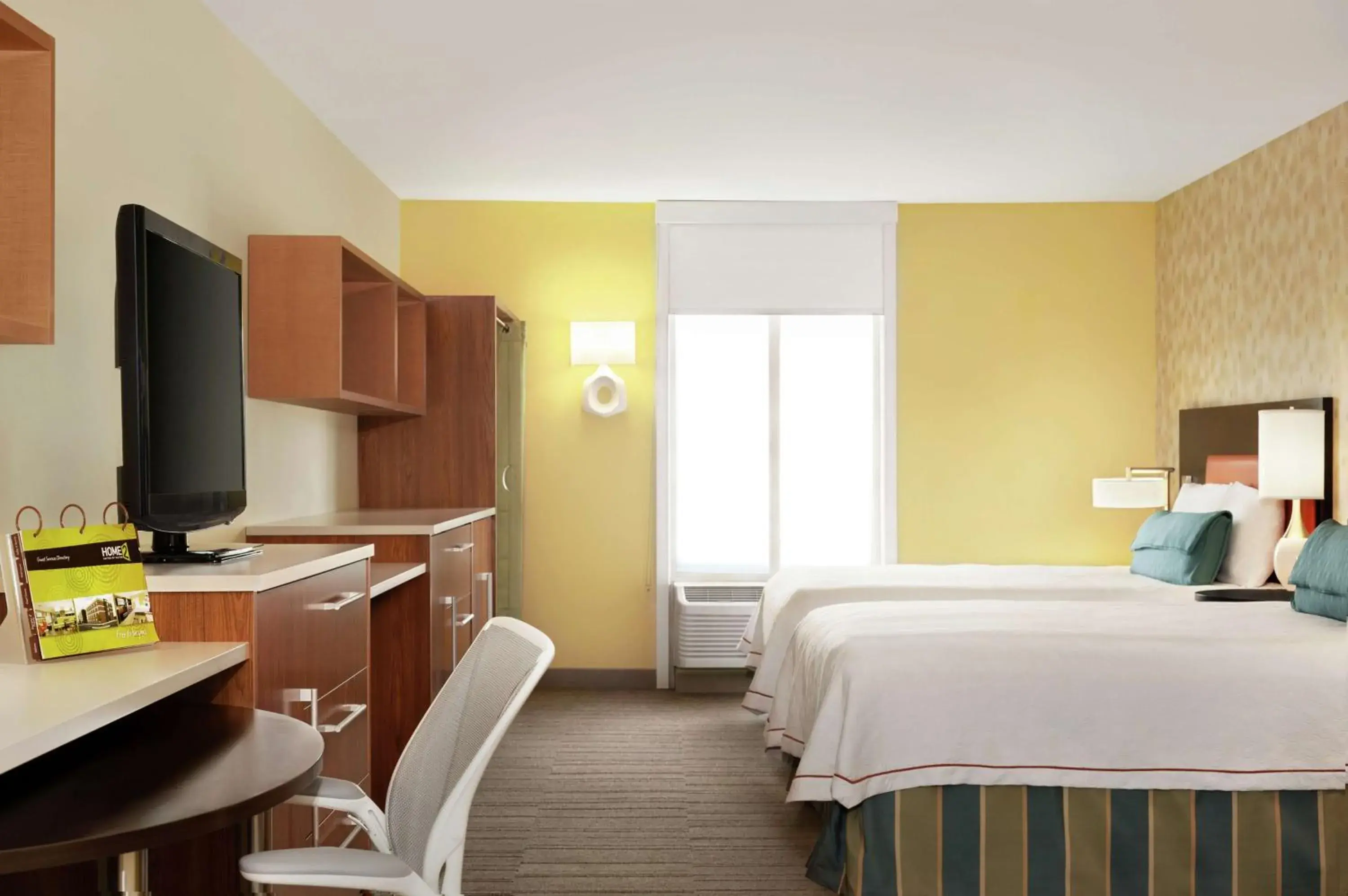 Bedroom, Bed in Home2 Suites by Hilton Biloxi/North/D'Iberville Bedroom, Bed in Home2 Suites by Hilton Biloxi/North/D'Iberville