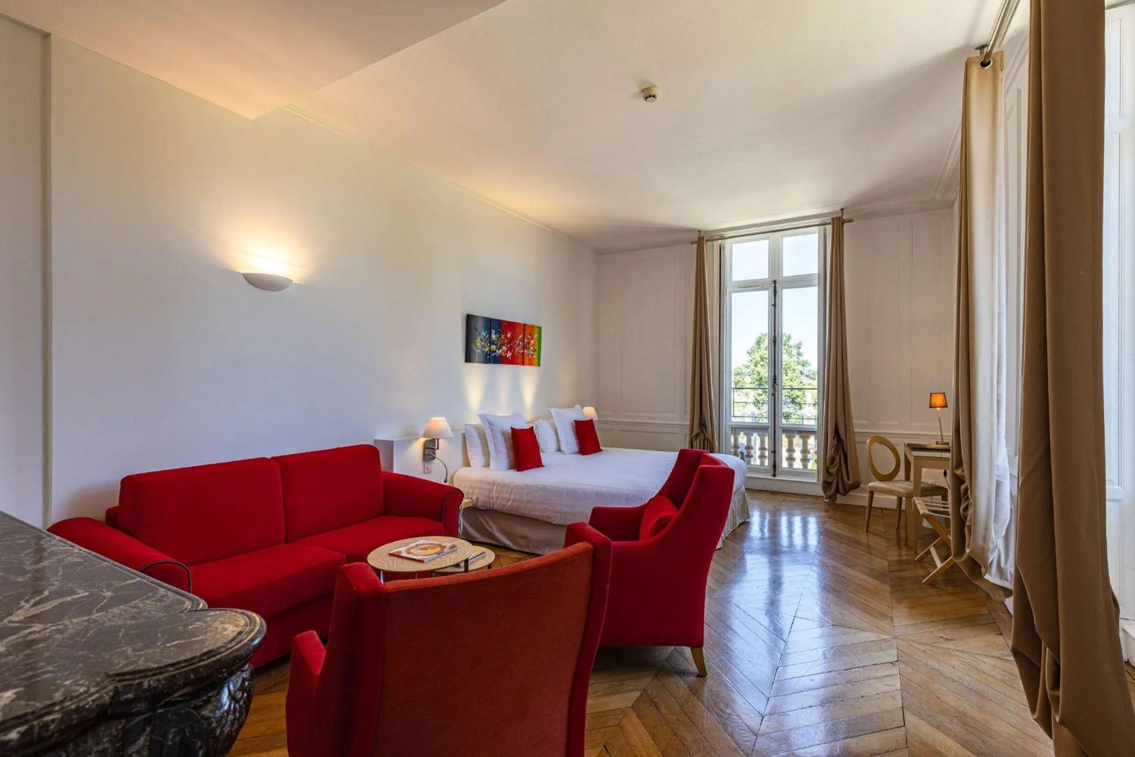 Bedroom in Château & Spa de la Cueillette