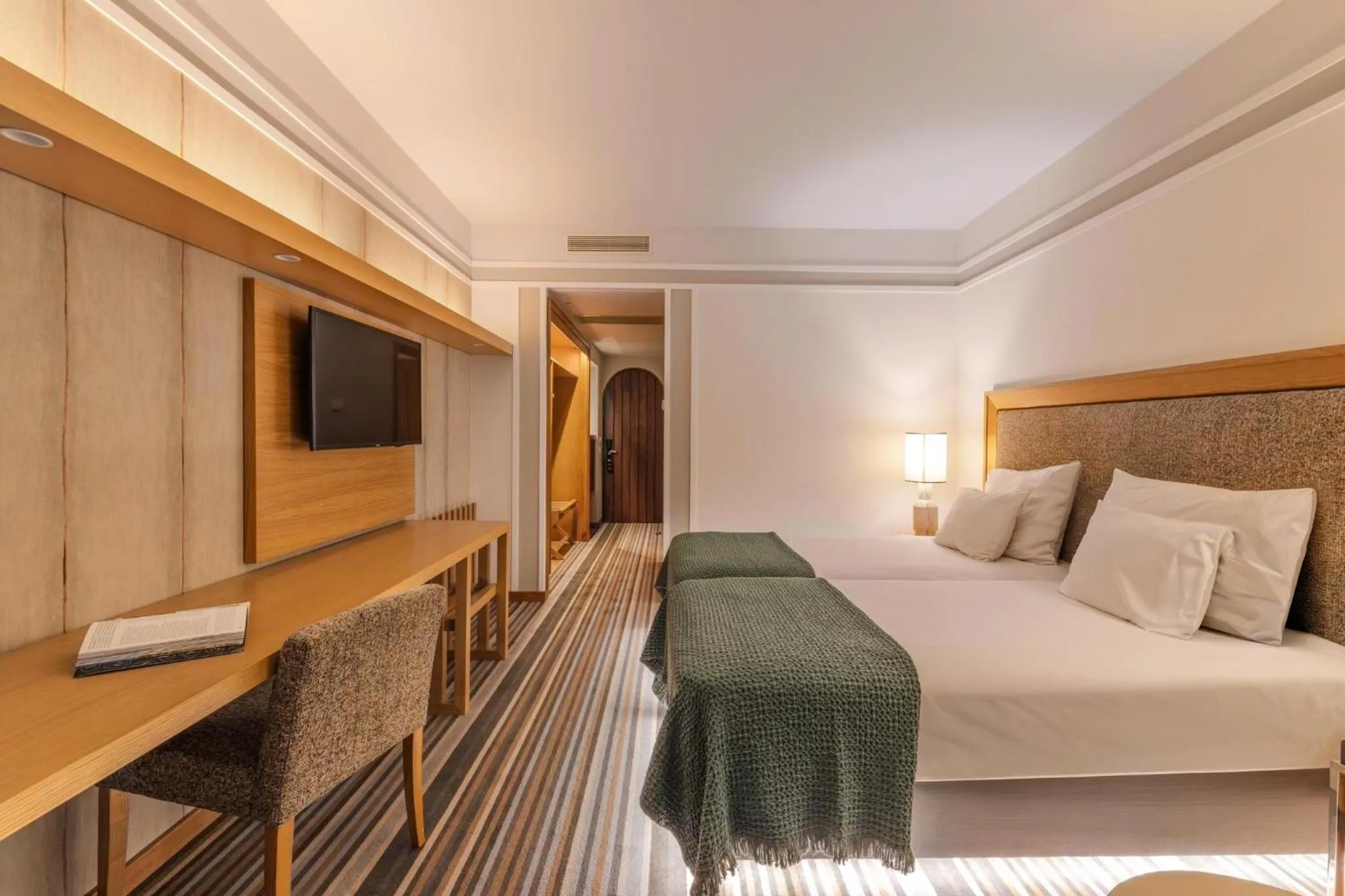 Bed in Pestana Carlton Madeira Ocean Resort Hotel