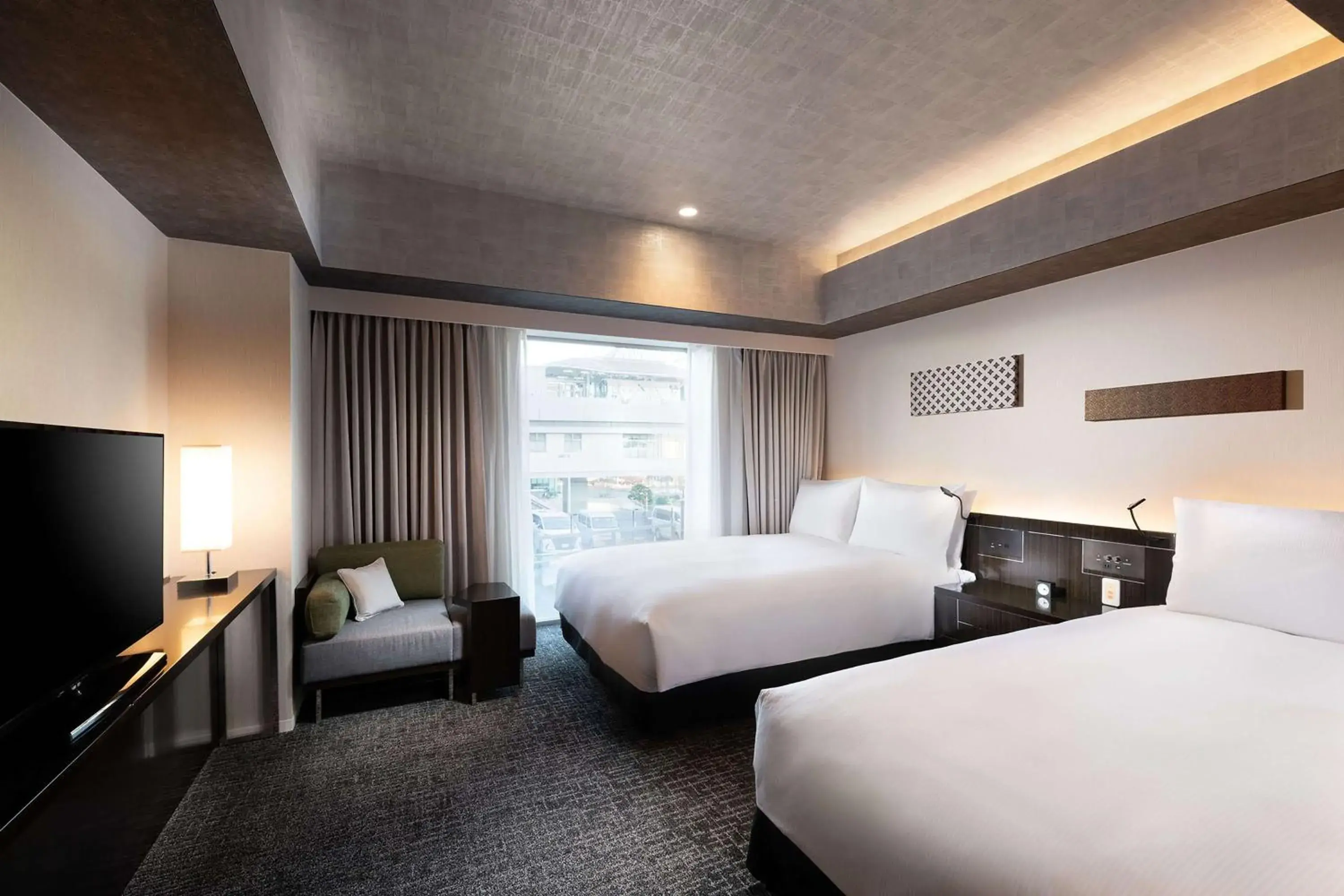 Bed in DoubleTree by Hilton Tokyo Ariake Bed in DoubleTree by Hilton Tokyo Ariake