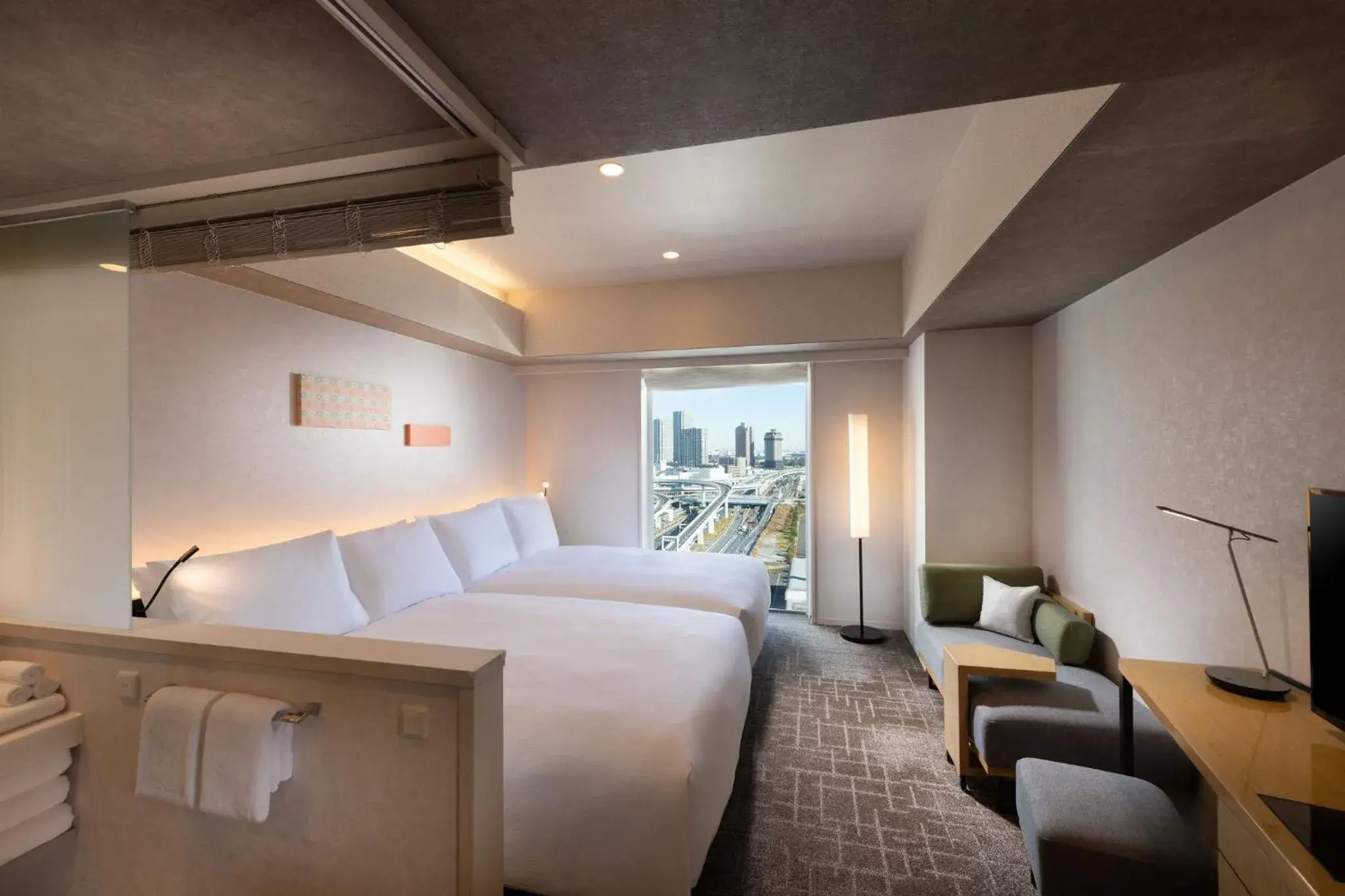 Deluxe Room with Two Double Beds - High Floor in DoubleTree by Hilton Tokyo Ariake Deluxe Room with Two Double Beds - High Floor in DoubleTree by Hilton Tokyo Ariake