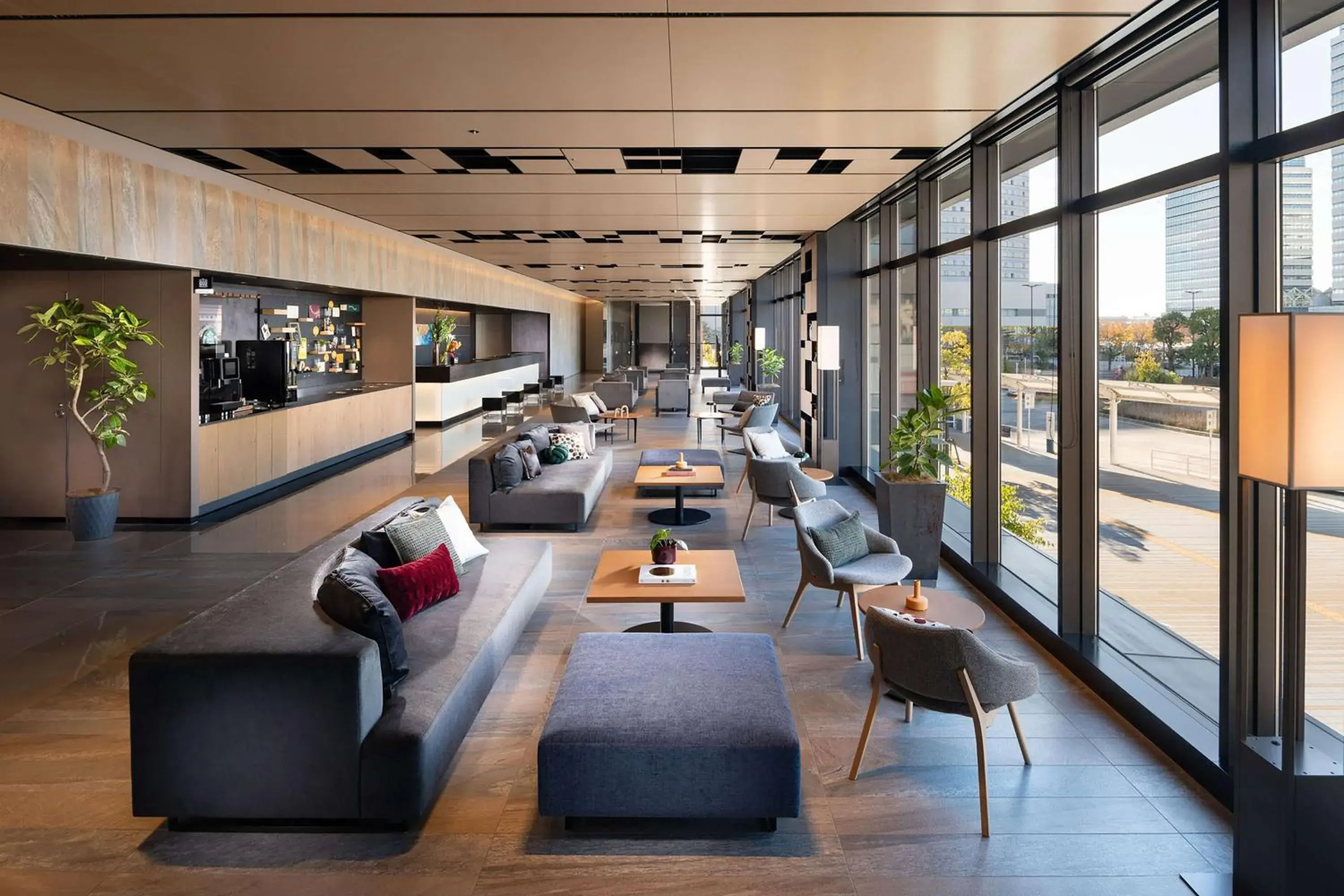 Lobby or reception in DoubleTree by Hilton Tokyo Ariake Lobby or reception in DoubleTree by Hilton Tokyo Ariake