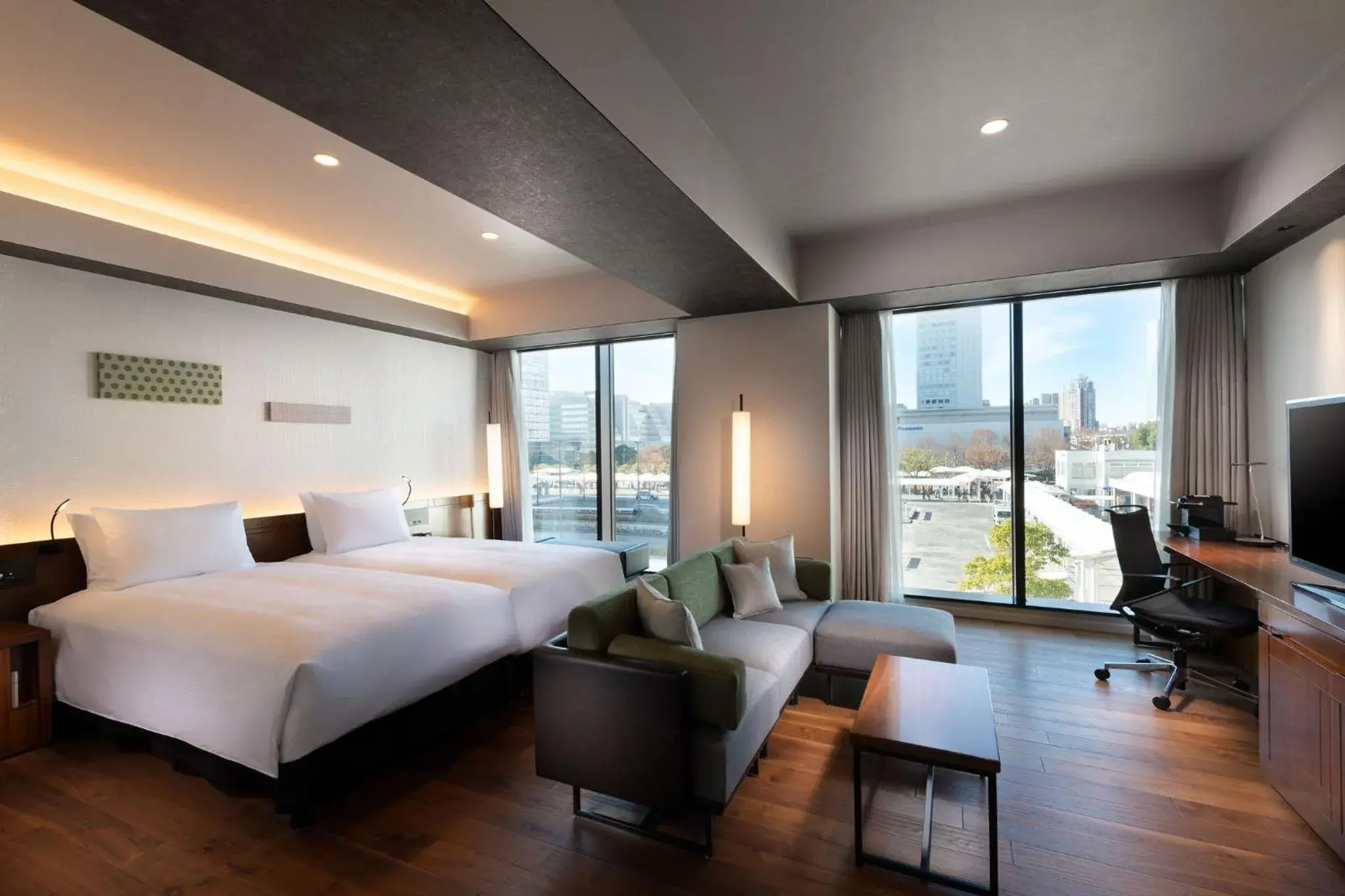 Premium Twin Room in DoubleTree by Hilton Tokyo Ariake Premium Twin Room in DoubleTree by Hilton Tokyo Ariake